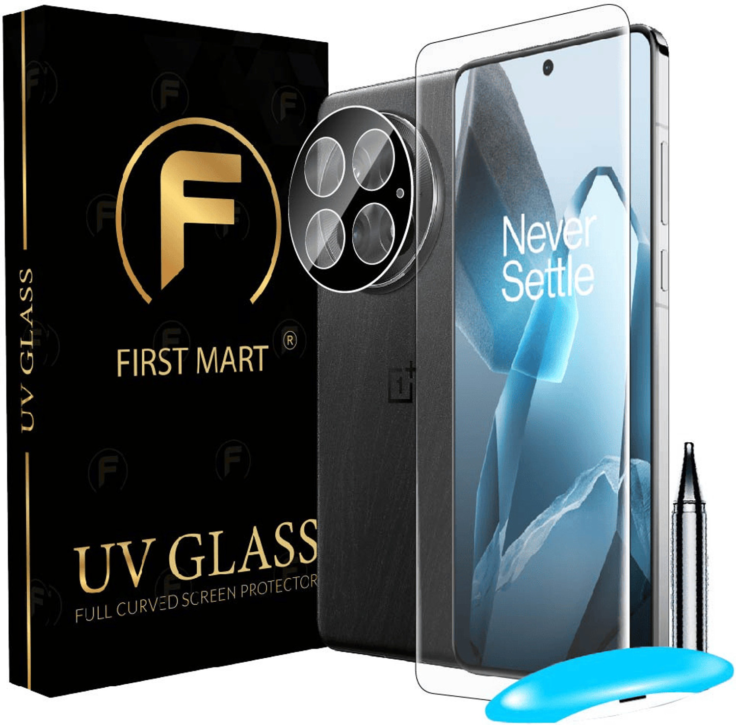 Image of FIVE-O Tempered Glass Guard for OnePlus Nord 4 (Pack of 2)