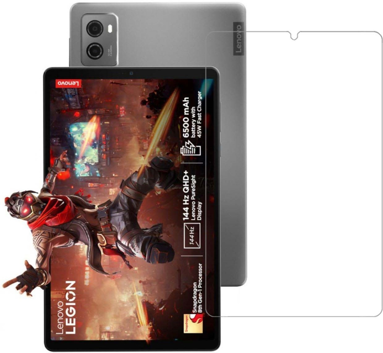 Image of Flipkart SmartBuy Tempered Glass Guard for Lenovo Legion 8.8 inch (Pack of 1)