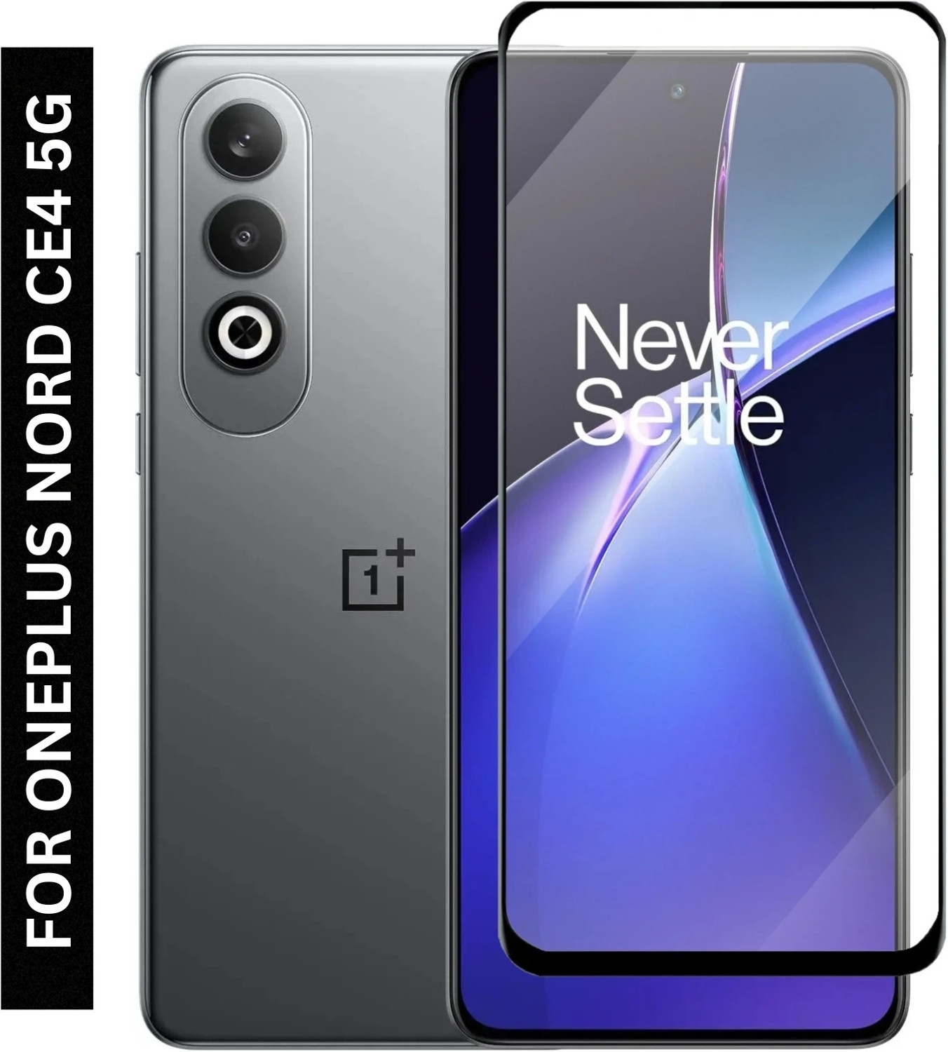 Image of FIVE-O Tempered Glass Guard for OnePlus Nord 4 (Pack of 2)