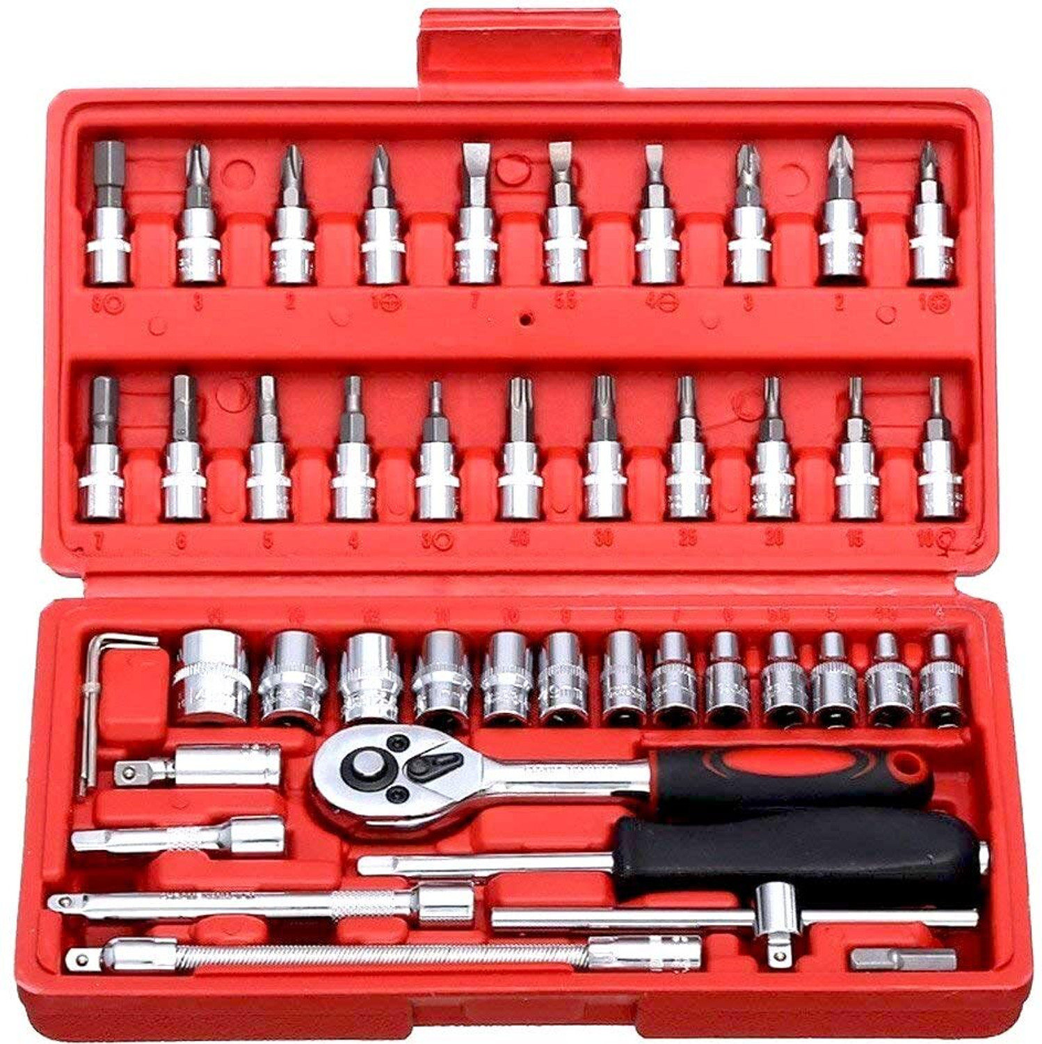 Image of SJ ENTERPRISE 47 Pcs Electric Screwdriver Precision Screwdriver Set (Pack of 1)