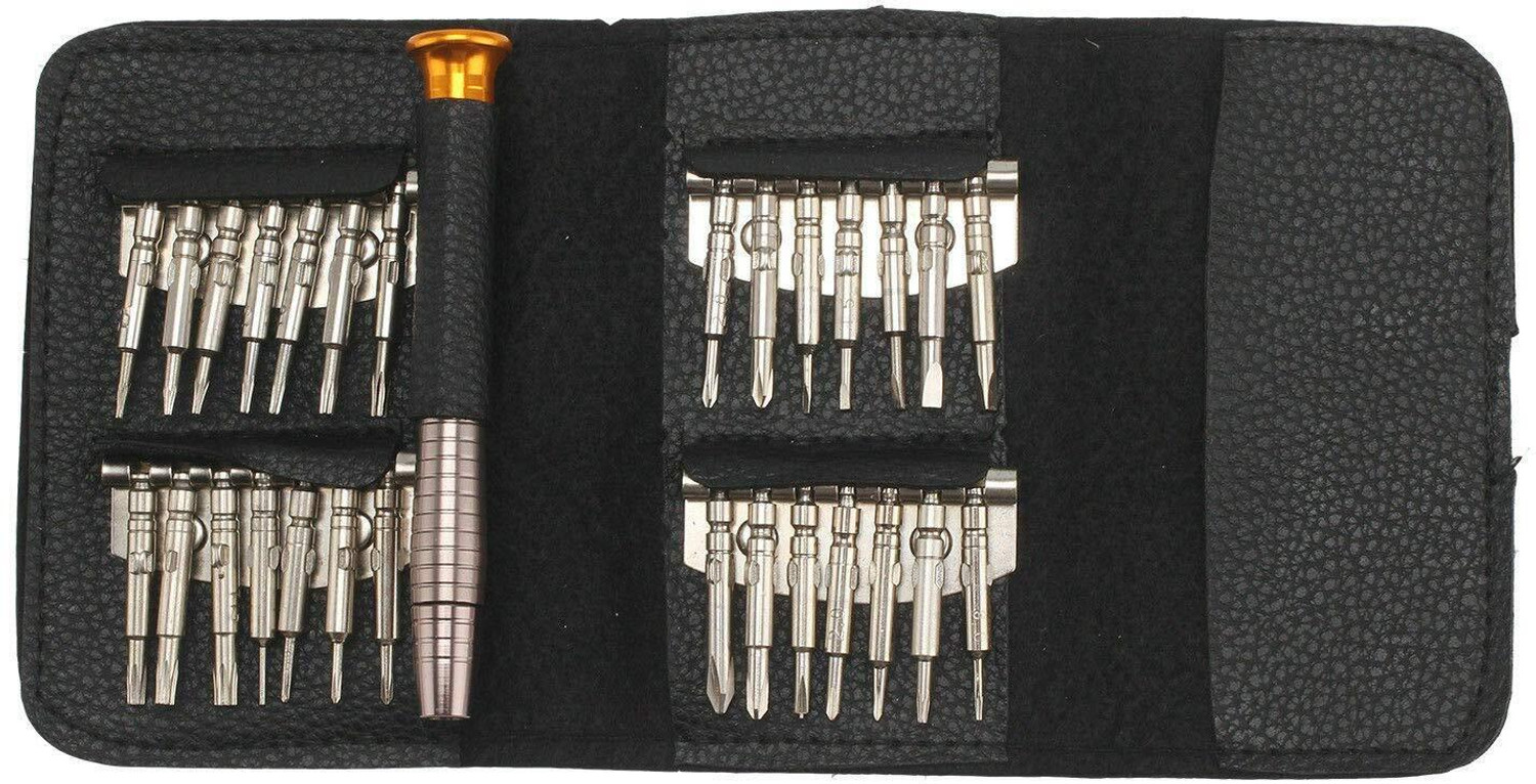 Image of KEFNCLE Screwdriver Tool Set Kit Mobile Repair Precision Screwdriver Set (Pack of 25)