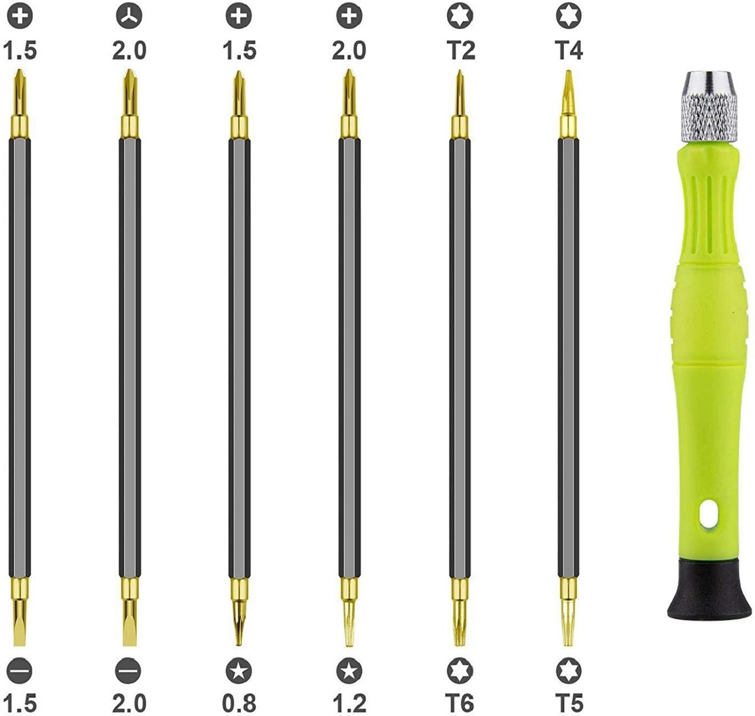 Image of StayWay (Pack of 2) 24-in-1 Precision Screwdriver Set Precision Screwdriver Set (Pack of 2)