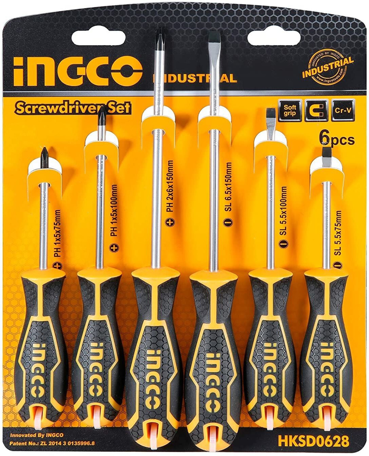 Image of INGCO 47PCS /SET T-Handle Wrench Screwdriver Set HKSDB0478 Ratchet Screwdriver Set (Pack of 47)