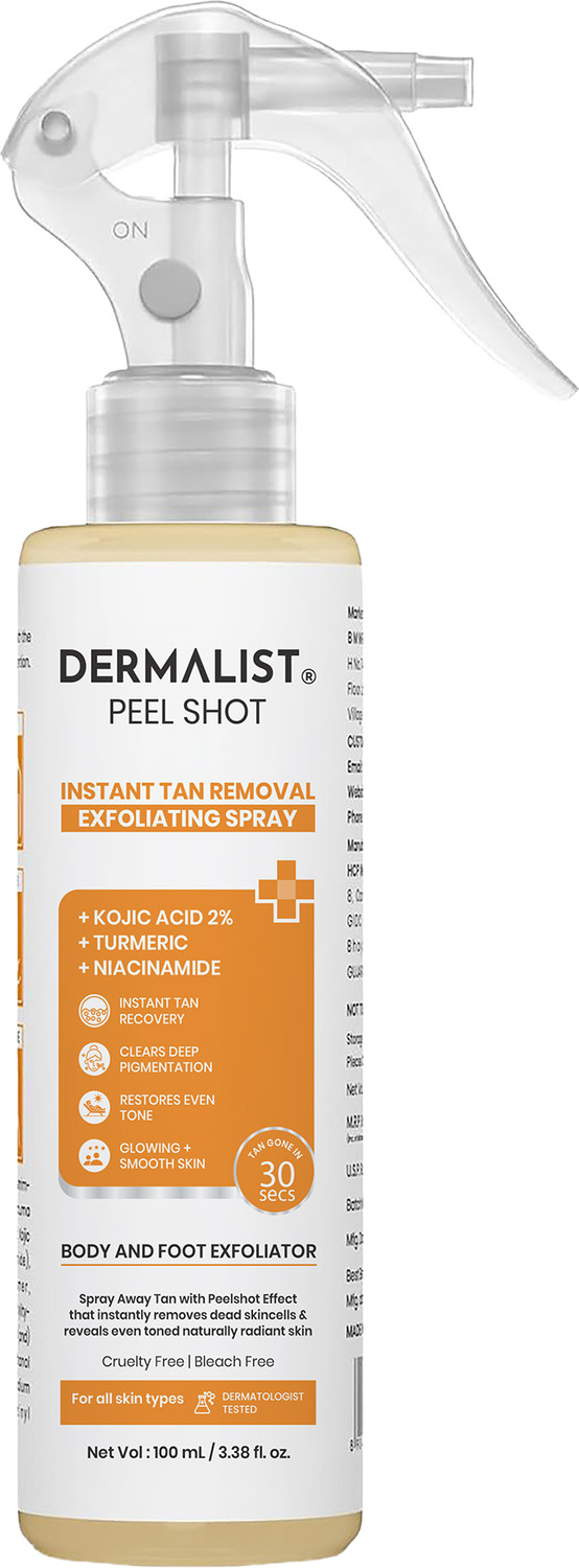 Dermalist Instant Tan & Dead Skin Removal Spray - Image 1