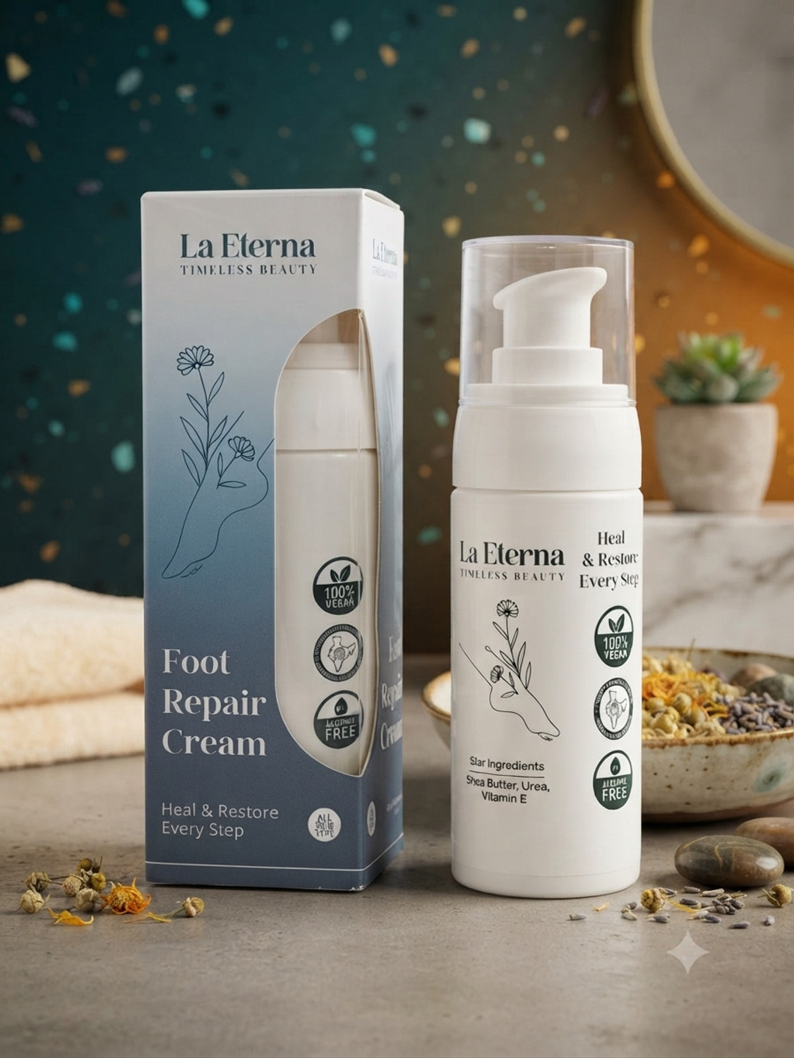 La Eterna Intensive Heel Repair Cream 50ml - Image 6