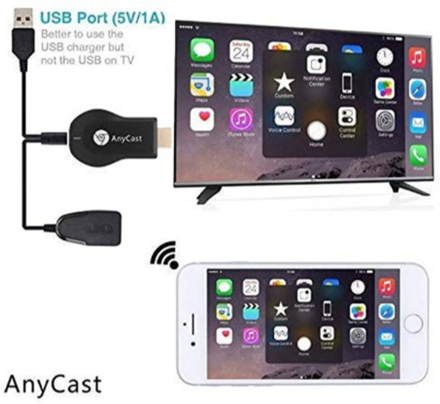 Clairbell VKT_584V-HD Streaming Dongle Black - Image 6