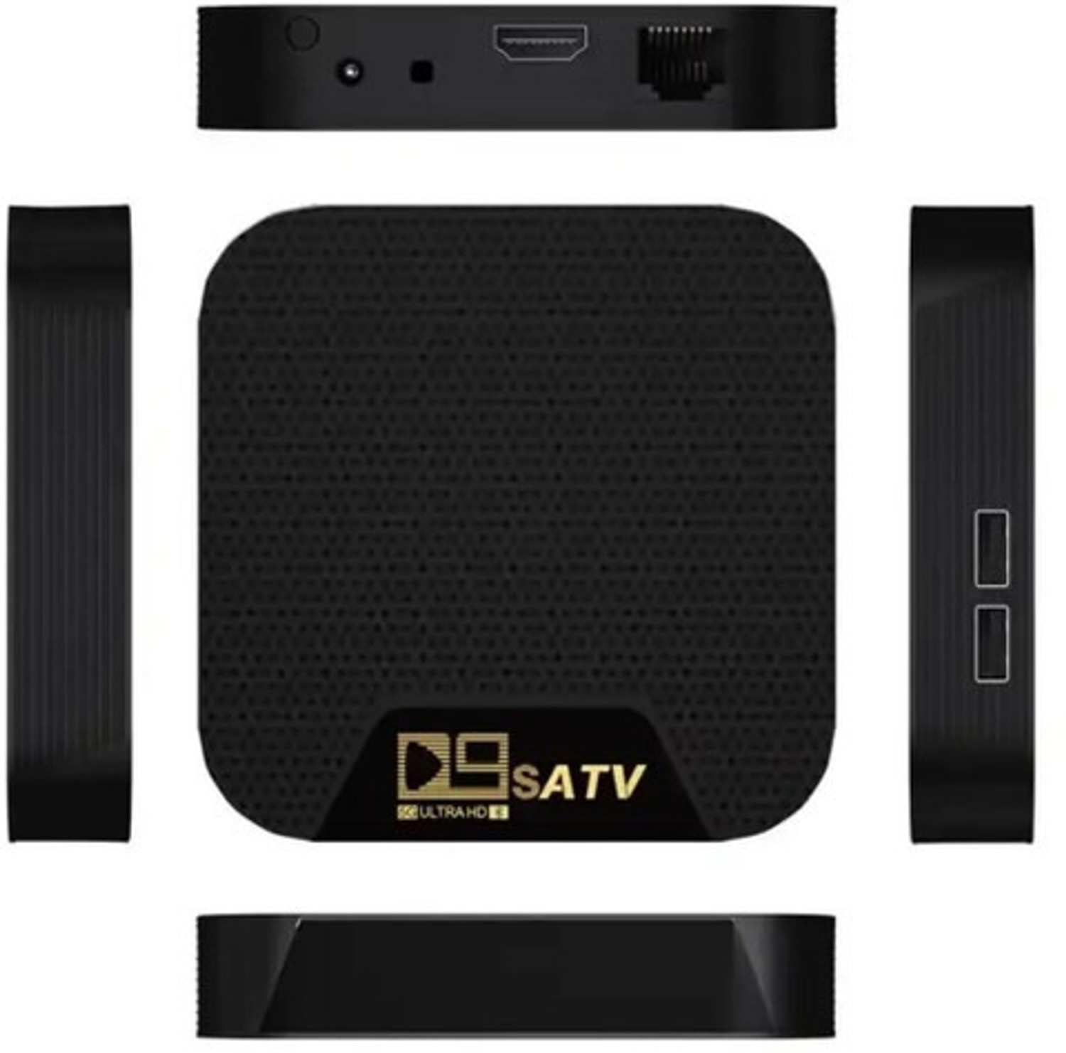 Image of MVC ENTERPRISE 4K set top 4 Media Streaming Device (Black)