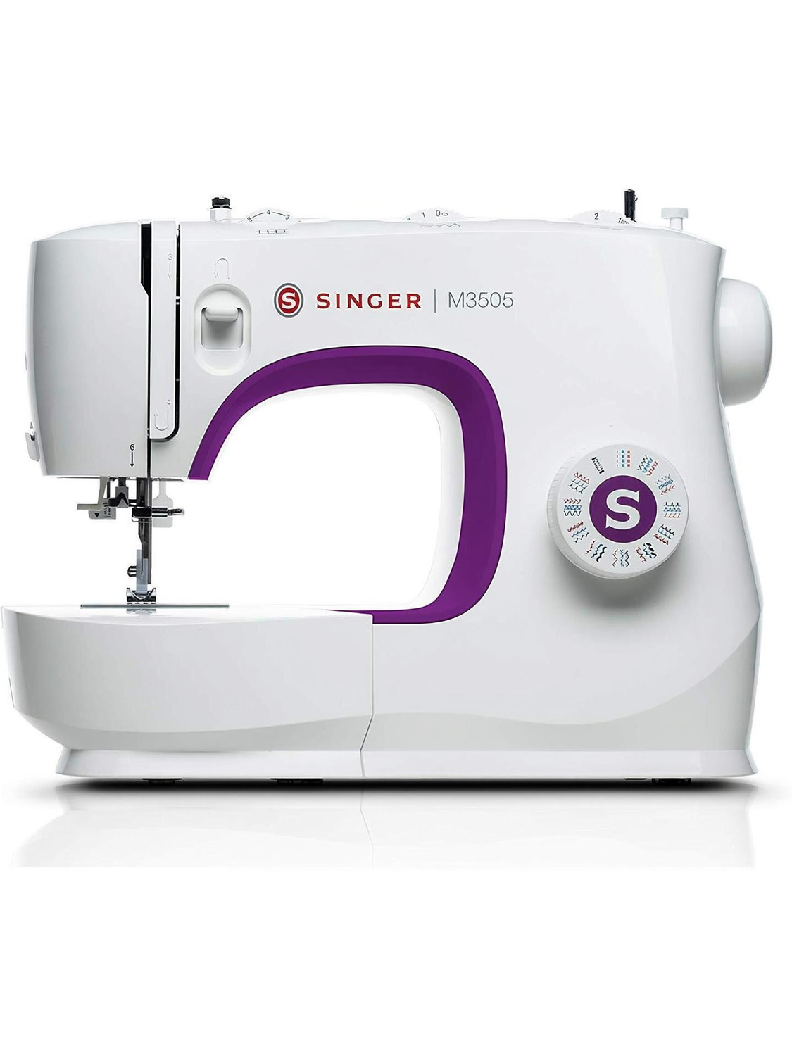 SINGER M3505 Electric Sewing Machine 32 built-in stitches 801 SPM White Price in India - Buy SINGER M3505 Electric Sewing Machine 32 built-in stitches 801 SPM White online at Flipkart.com