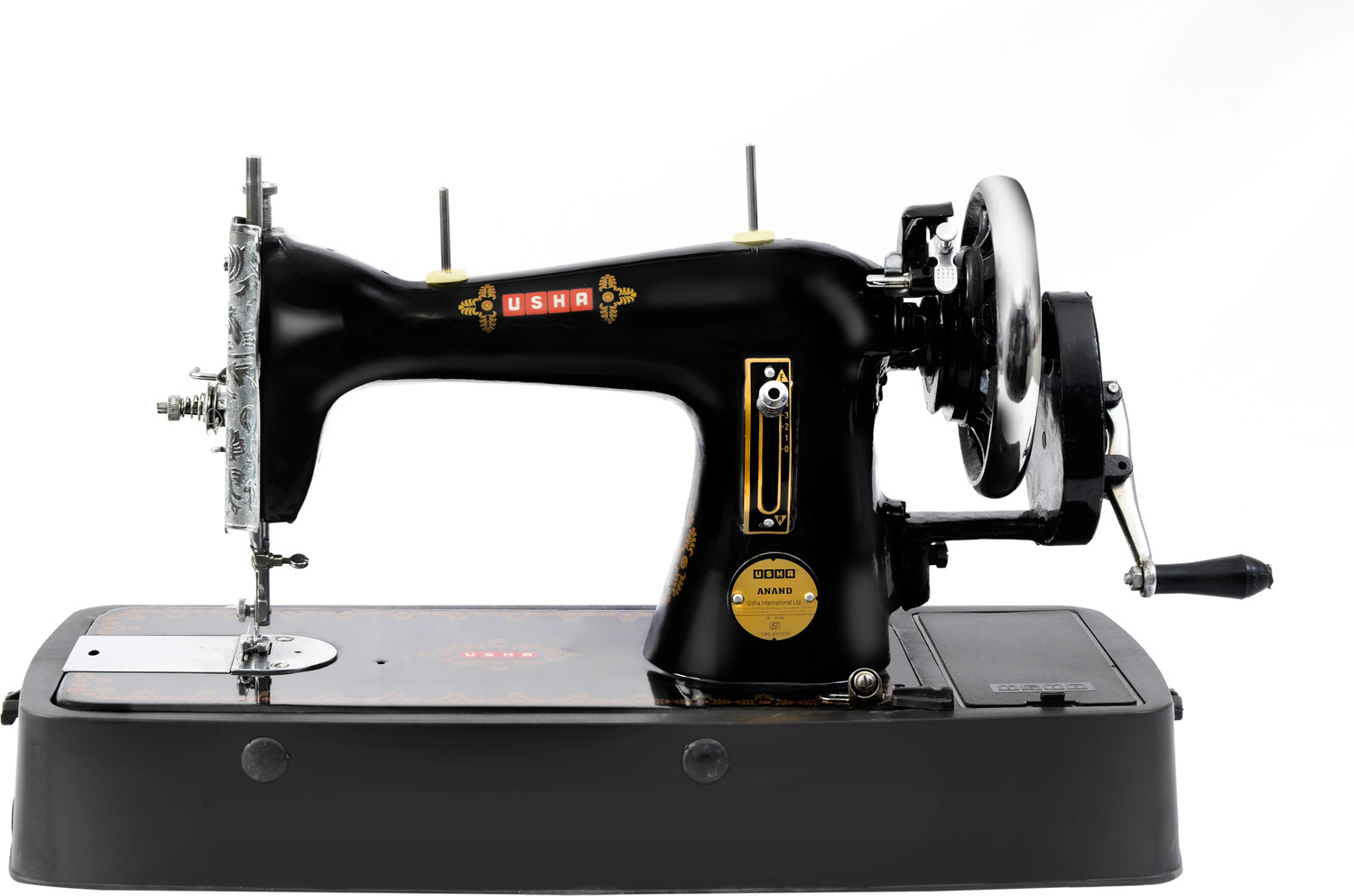 Image of SINGER 4423 Heavy duty Embroidery Sewing Machine 97 built-in stitches 800 SPM Gray