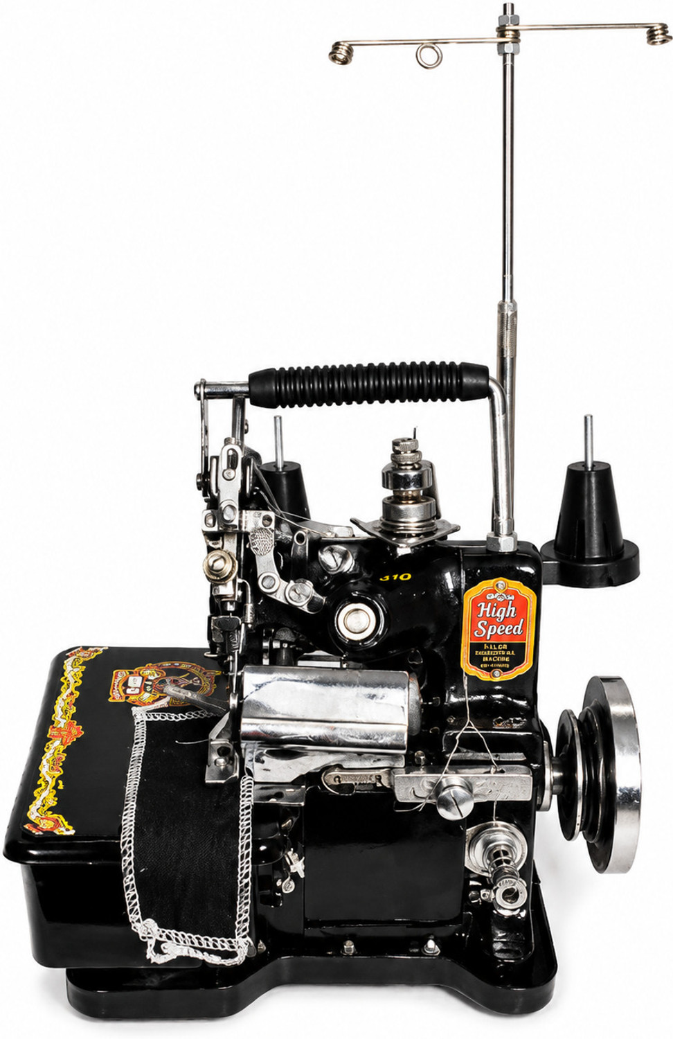 Image of SINGER Utsav Composite SPM 850 Manual Sewing Machine 1 built-in stitches 850 SPM 1 Warranty Black