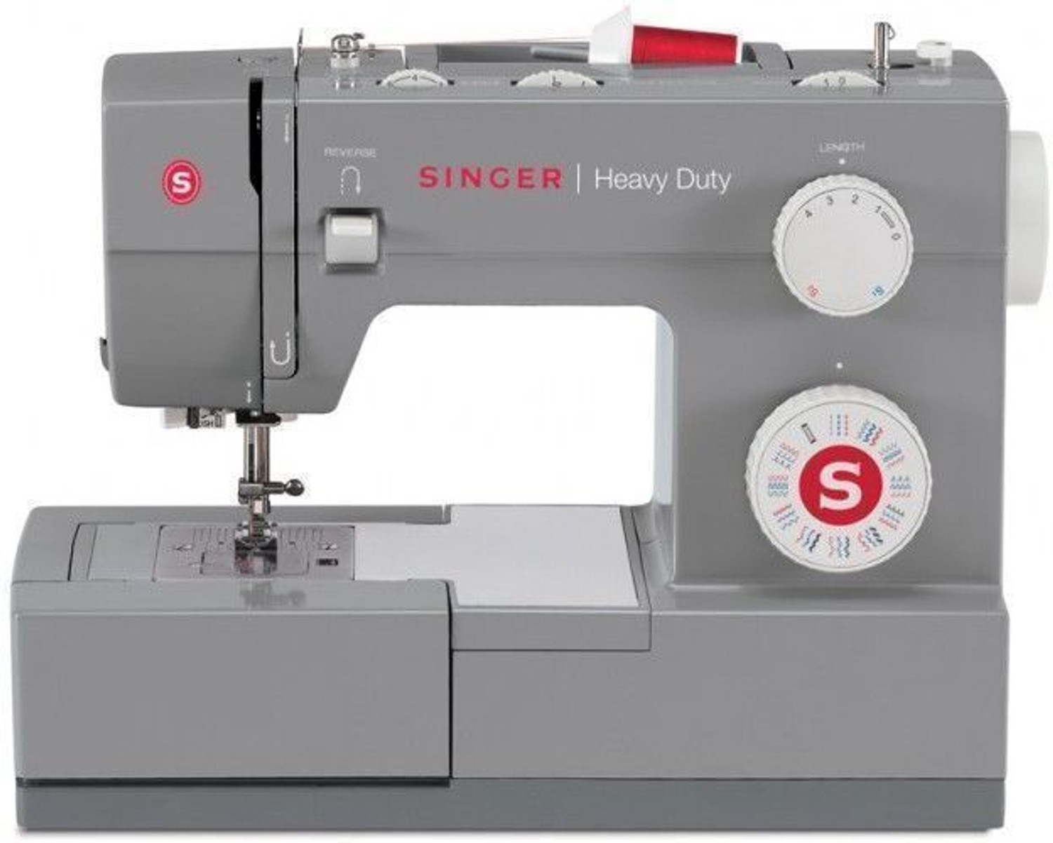 SINGER FM/HD 4423 Electric Sewing Machine 23 built-in stitches 1100 SPM 2 Year Warranty Grey