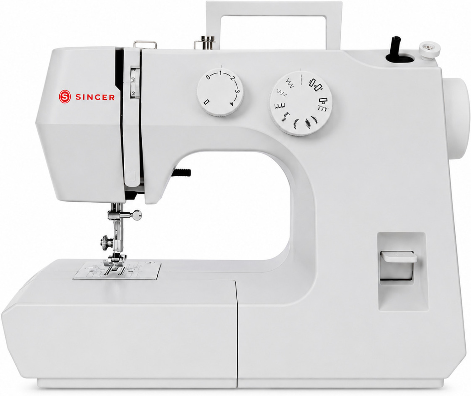 Image of SINGER 4423 Heavy duty Embroidery Sewing Machine 97 built-in stitches 800 SPM Gray