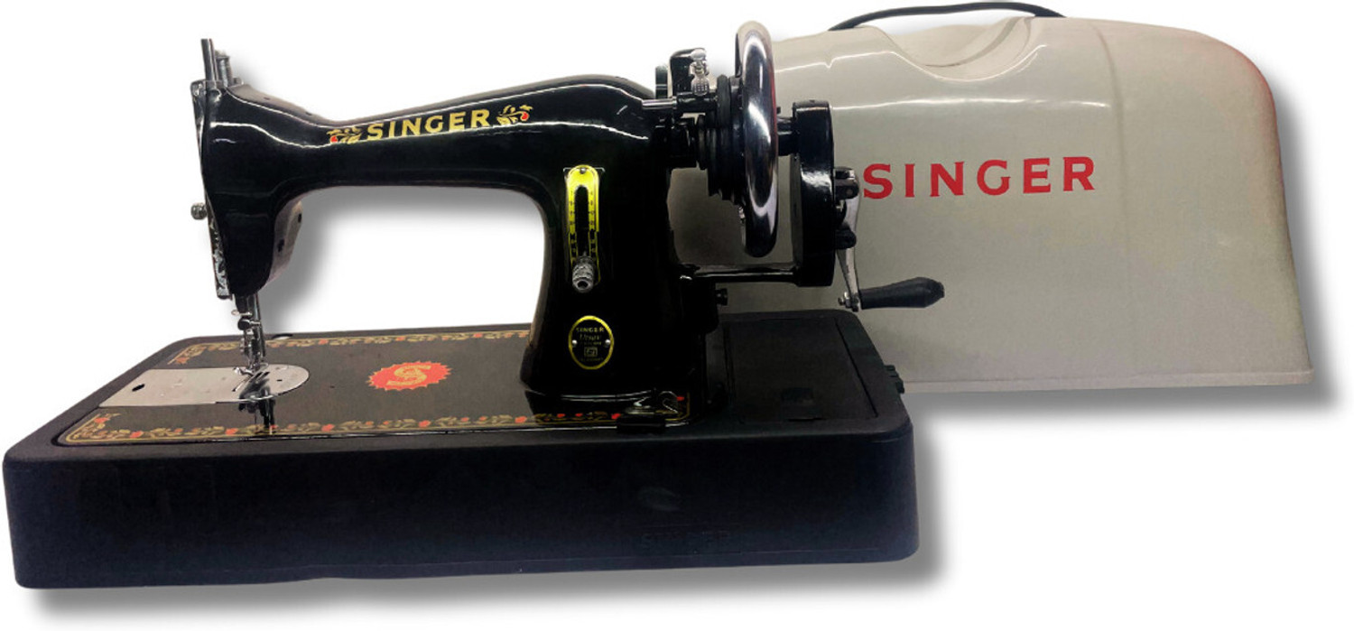 Image of SINGER Utsav Composite SPM 850 Manual Sewing Machine 1 built-in stitches 850 SPM 1 Warranty Black
