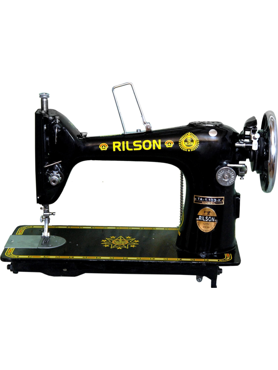 Rilson Ta-1/ UMBRELLA /BIG/DOMESTIC SEWING MACHINE WITH FULL SHUTTLE Manual Sewing Machine 1700 built-in stitches 2400 SPM Black Price in India - Buy Rilson Ta-1/ UMBRELLA /BIG/DOMESTIC SEWING MACHINE WITH FULL SHUTTLE Manual Sewing Machine 1700 built-in stitches 2400 SPM Black online at Flipkart.com