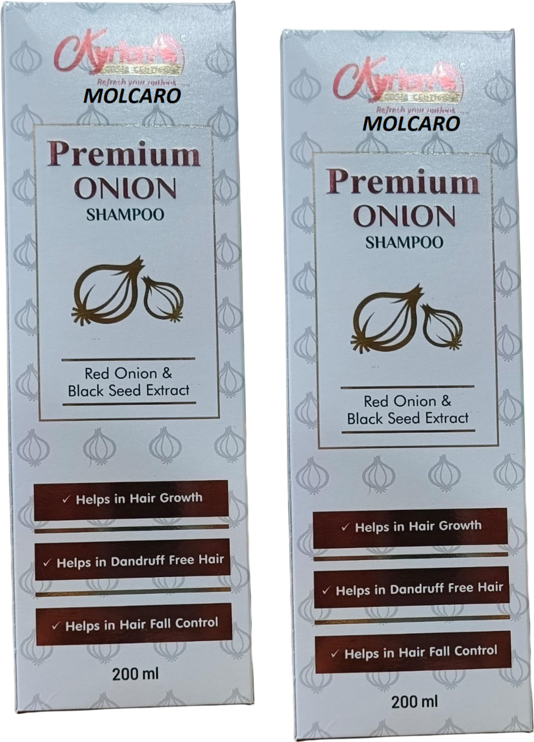 MOLCARO KYRION PREMIUM ONION SHAMPOO (400 ml) - Image 1