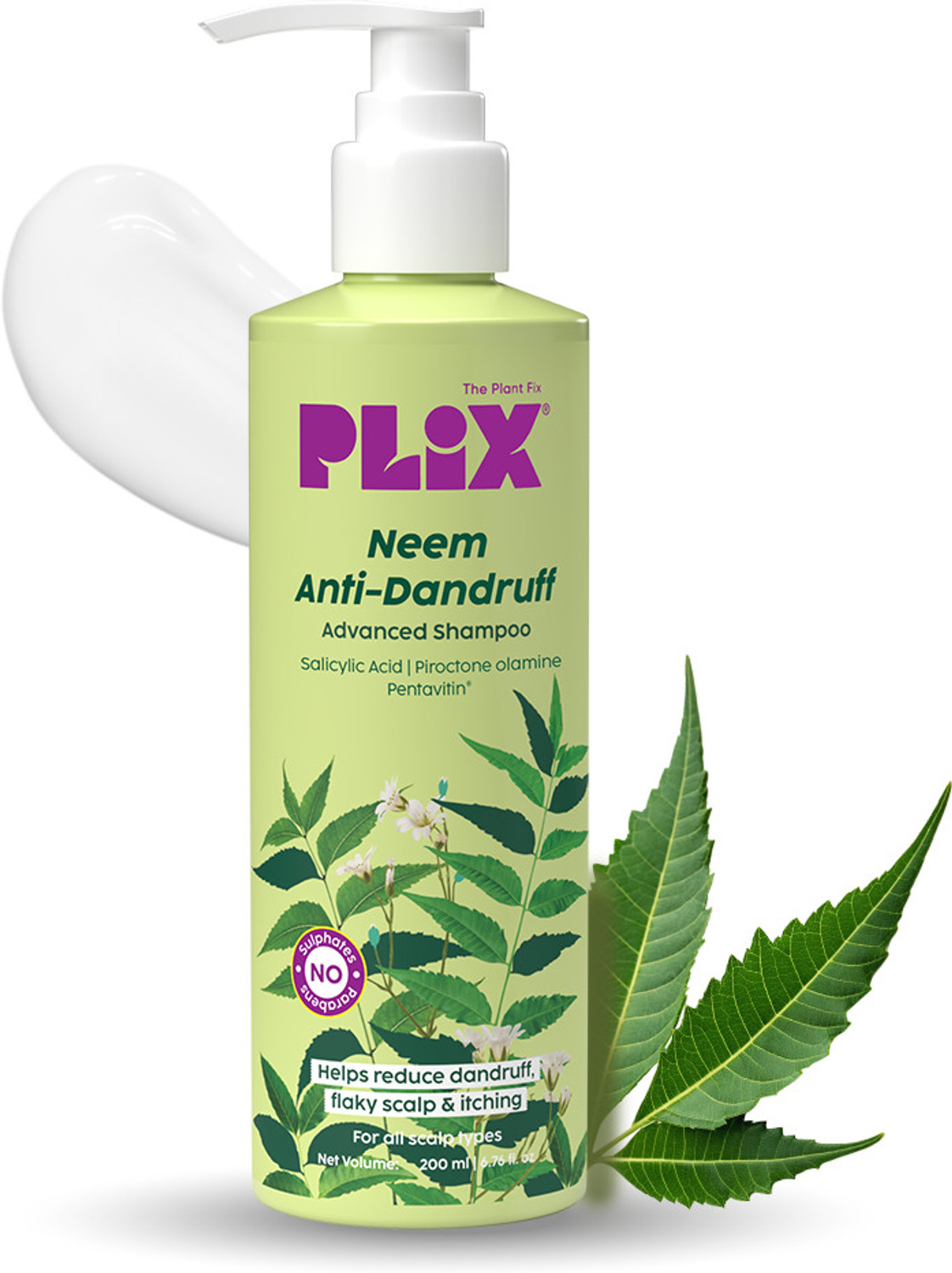 The Plant Fix Plix Neem Anti-Dandruff Shampoo 200 ml - Image 6
