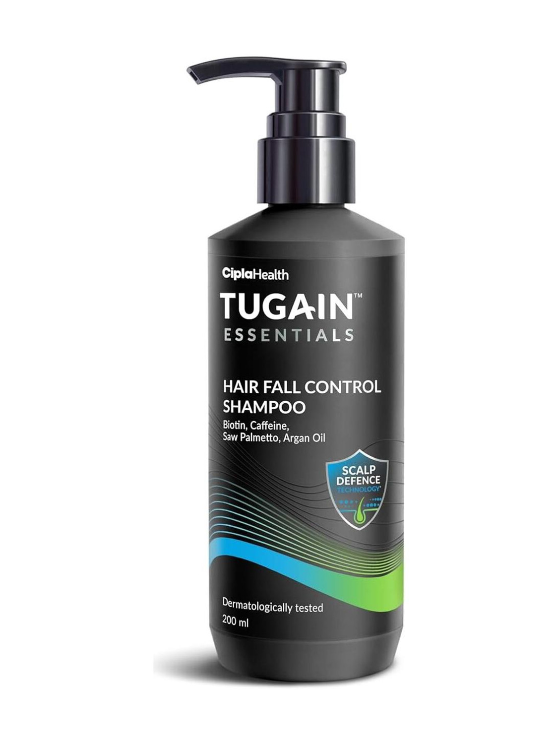 Cipla Tugain Essentials Hair Fall Control Shampoo - Image 3