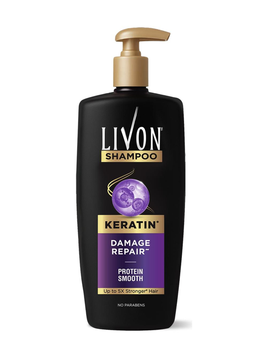 LIVON Keratin Shampoo for Women & Men - Image 1