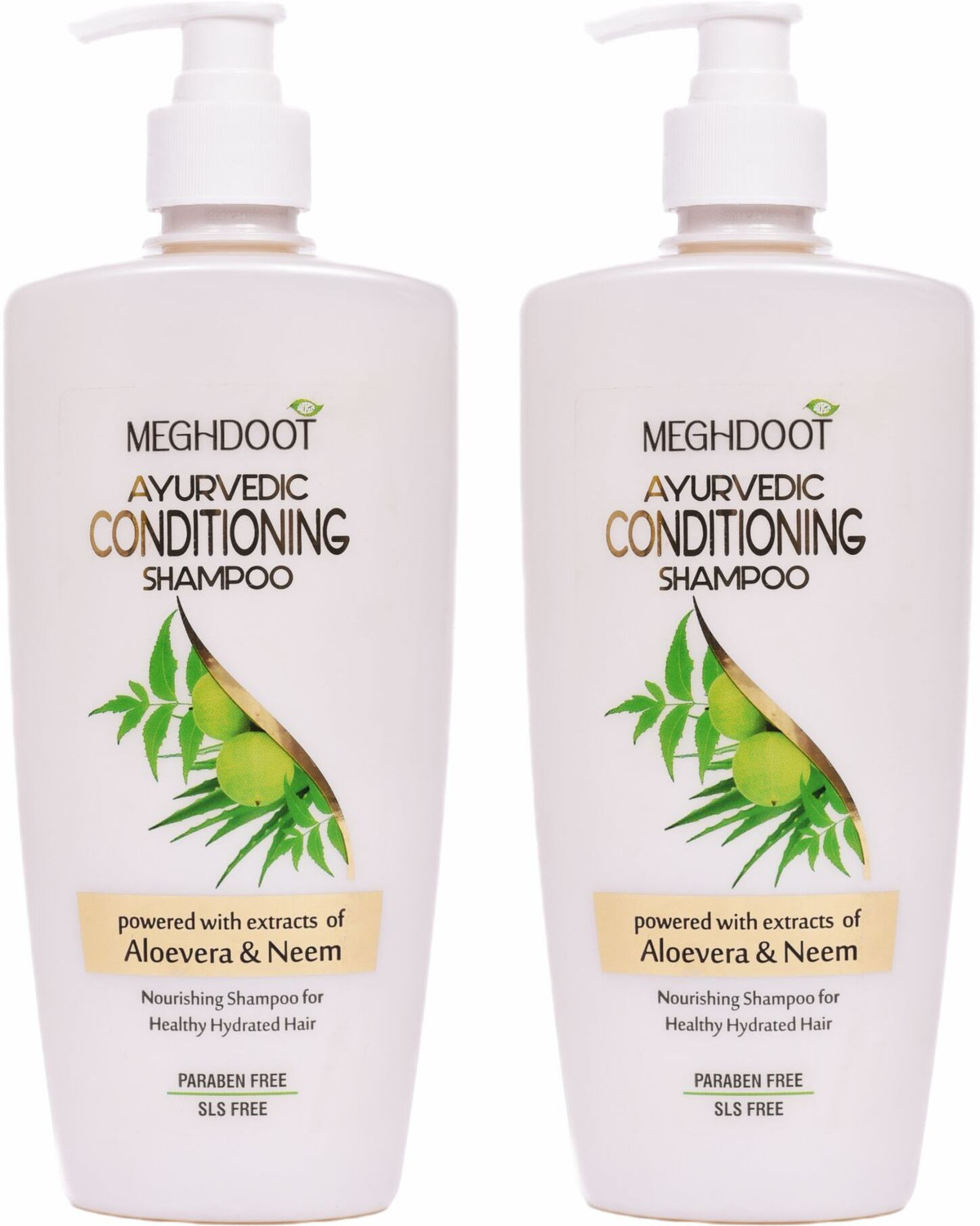 Image of DRONTIKA WILD & PURE Herbal Shampoo with Bhringraj & Amla (500 ml)