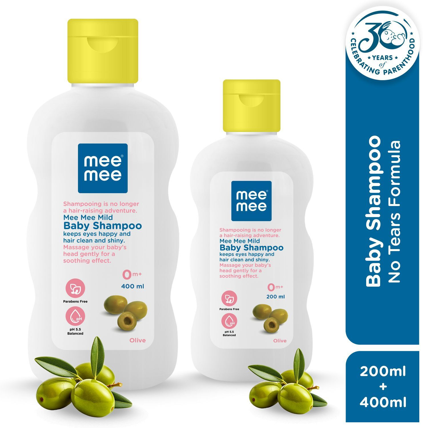 Image of Cipla Mamaxpert Baby Shampoo | Gently Cleanses Hair & Scalp (400 ml)
