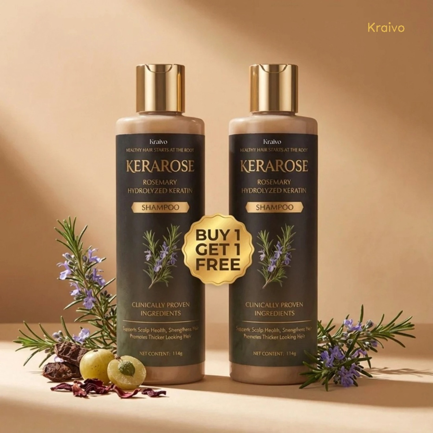 Image of Skin elements Caffeine Shampoo (200 ml)