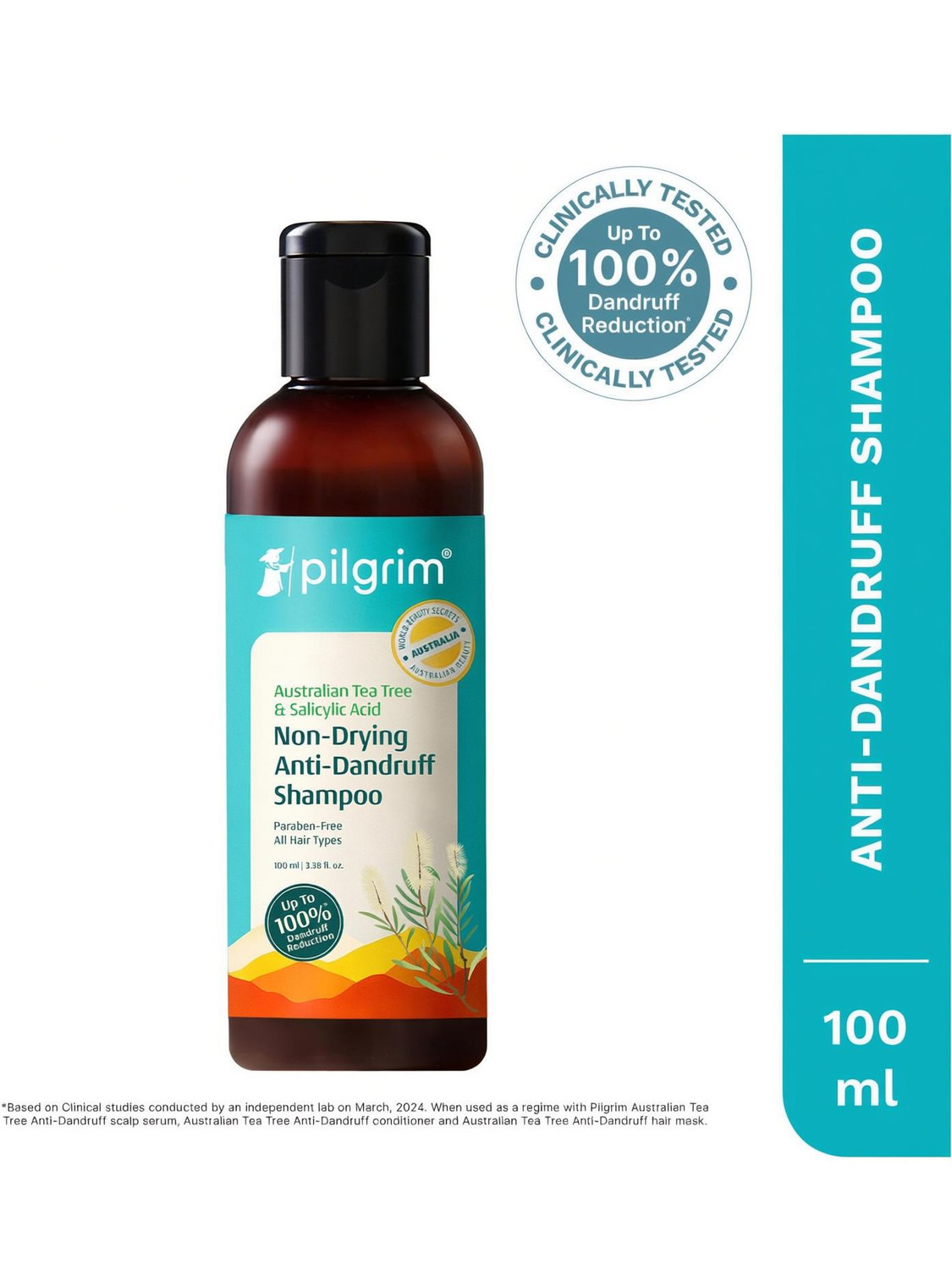 Pilgrim Tea Tree Anti-Dandruff Shampoo 200ml - Image 6
