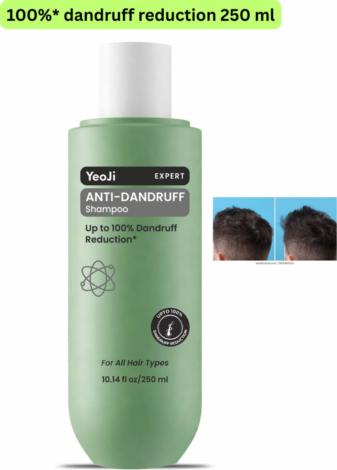 YeoJi Anti-Dandruff Shampoo for Oily Scalp 250 ml - Image 5