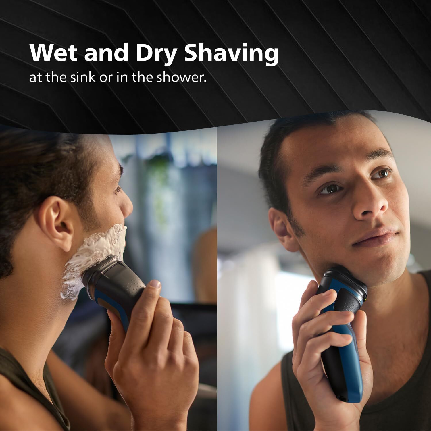 Image of PHILIPS S1151 /03 Shaver For Men Blue Shaver For Men (Blue)