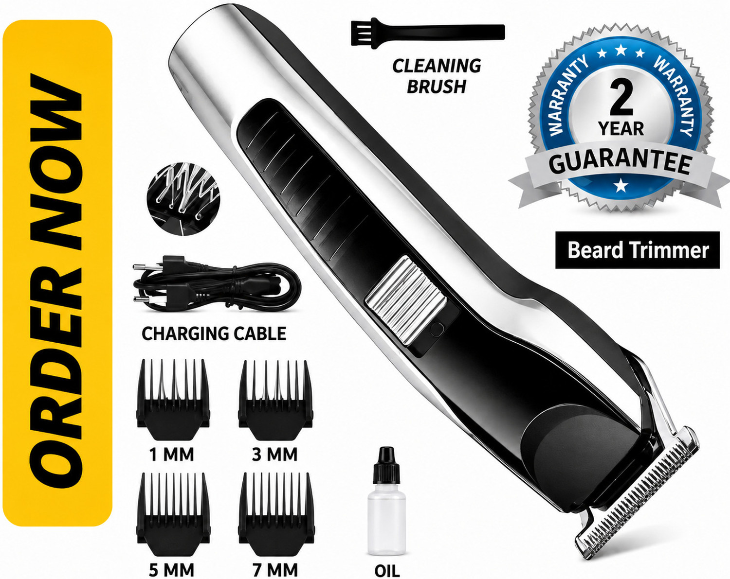 AVENUE Professional Hair Trimmer 60 min Runtime - Image 1