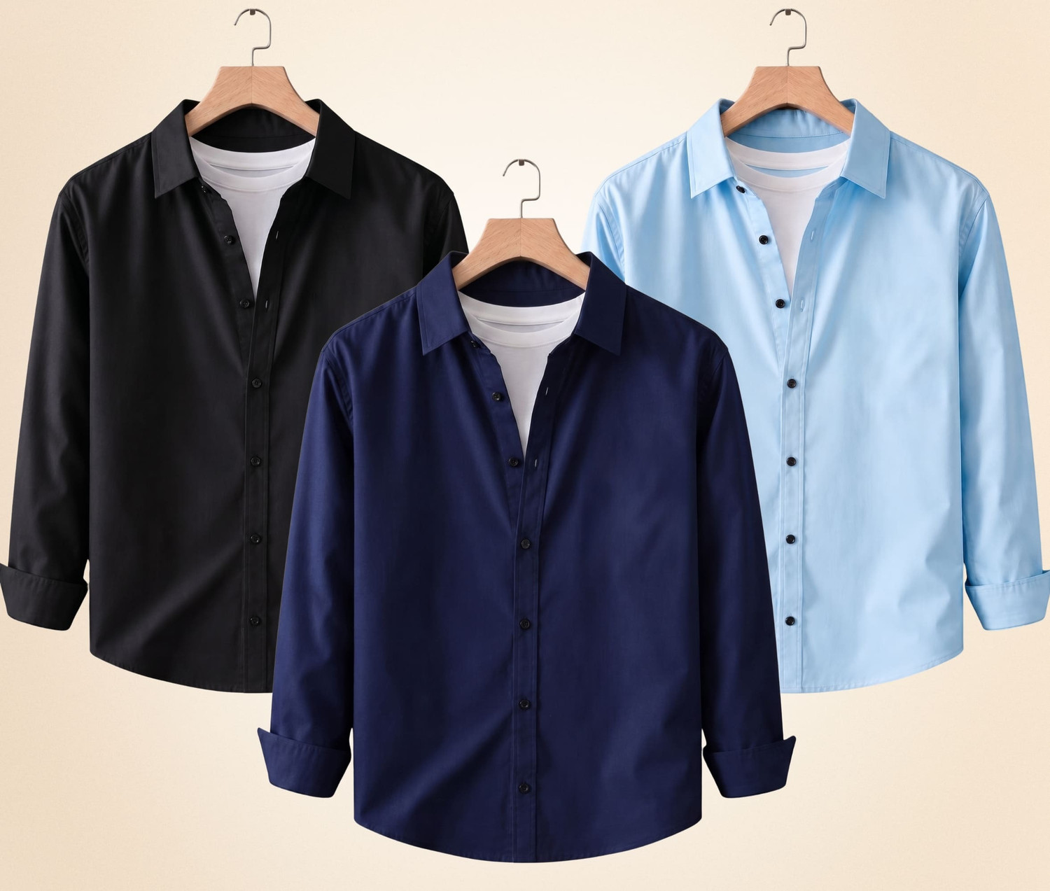 Colix Men Multicolor Casual Shirt Pack of 3 - Image 6