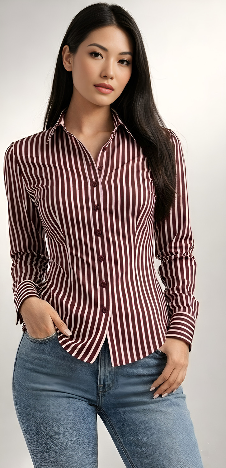 Image of VERO MODA Women Regular Fit Solid Spread Collar Casual Shirt