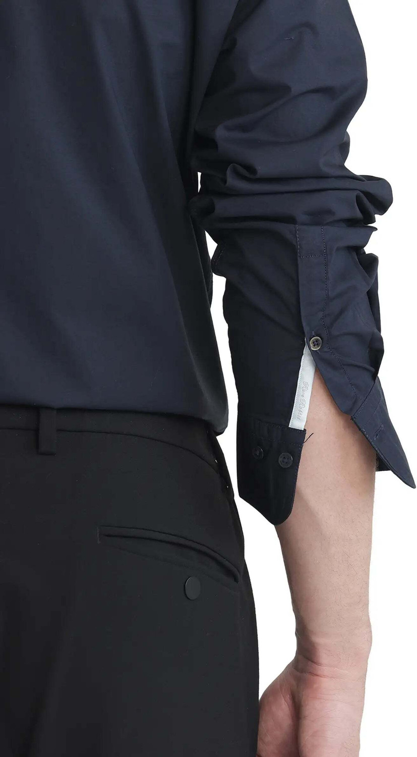 Image of RARE RABBIT Men Regular Fit Solid Casual Shirt