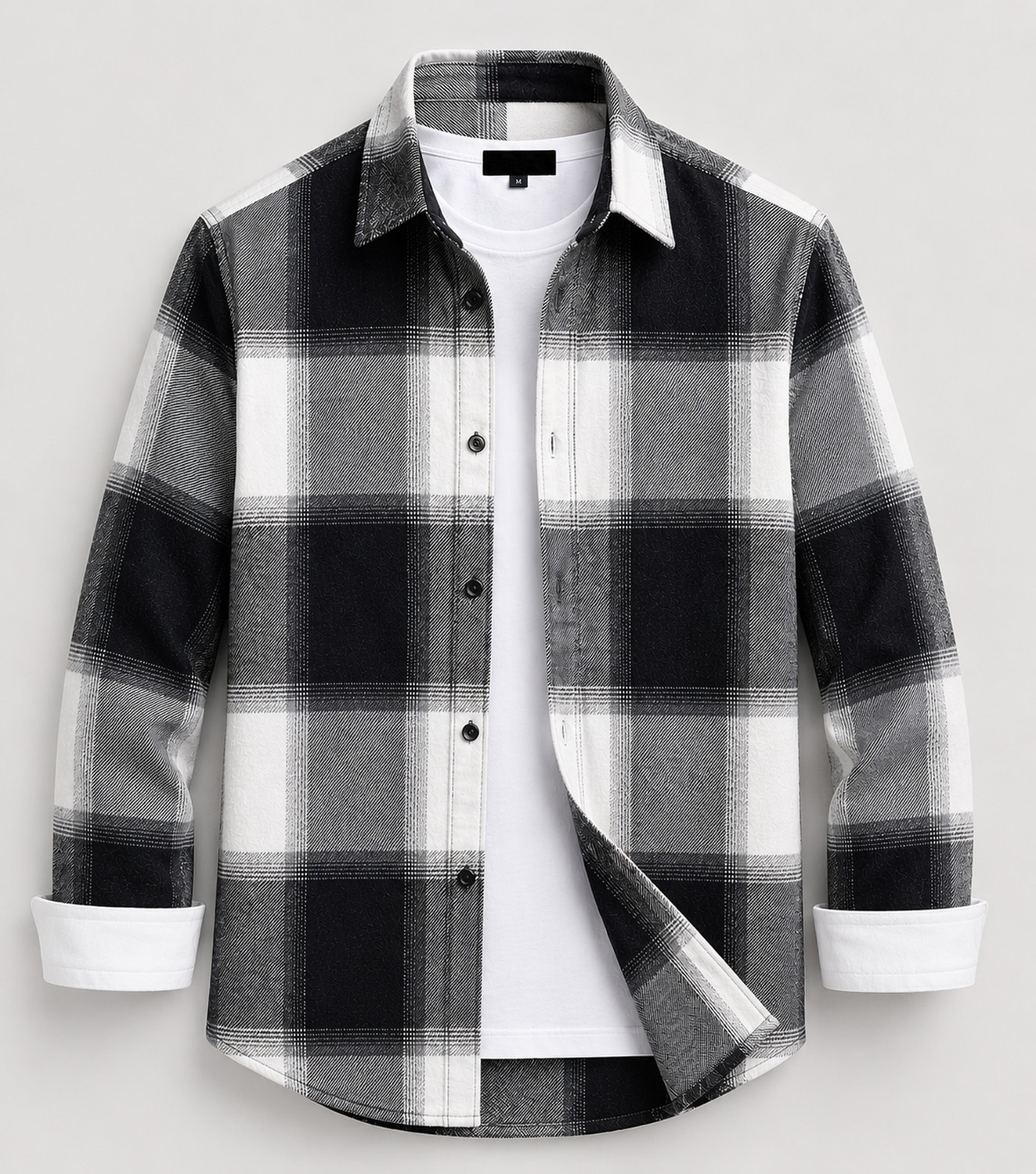 DIMMY Men Regular Fit Checkered Shirt - Image 1
