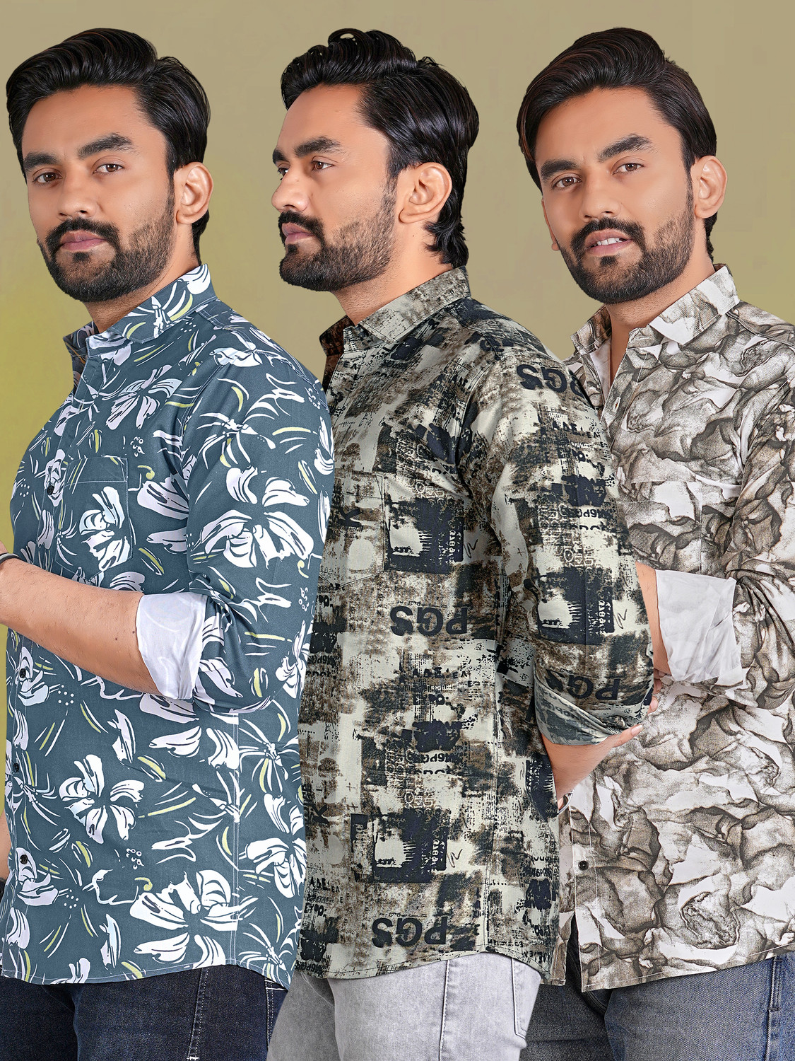 METRONAUT Men Regular Fit Printed Shirt - Image 1
