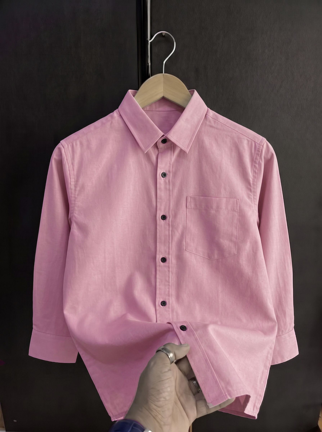 VebNi Men Pink Casual Shirt - Image 1