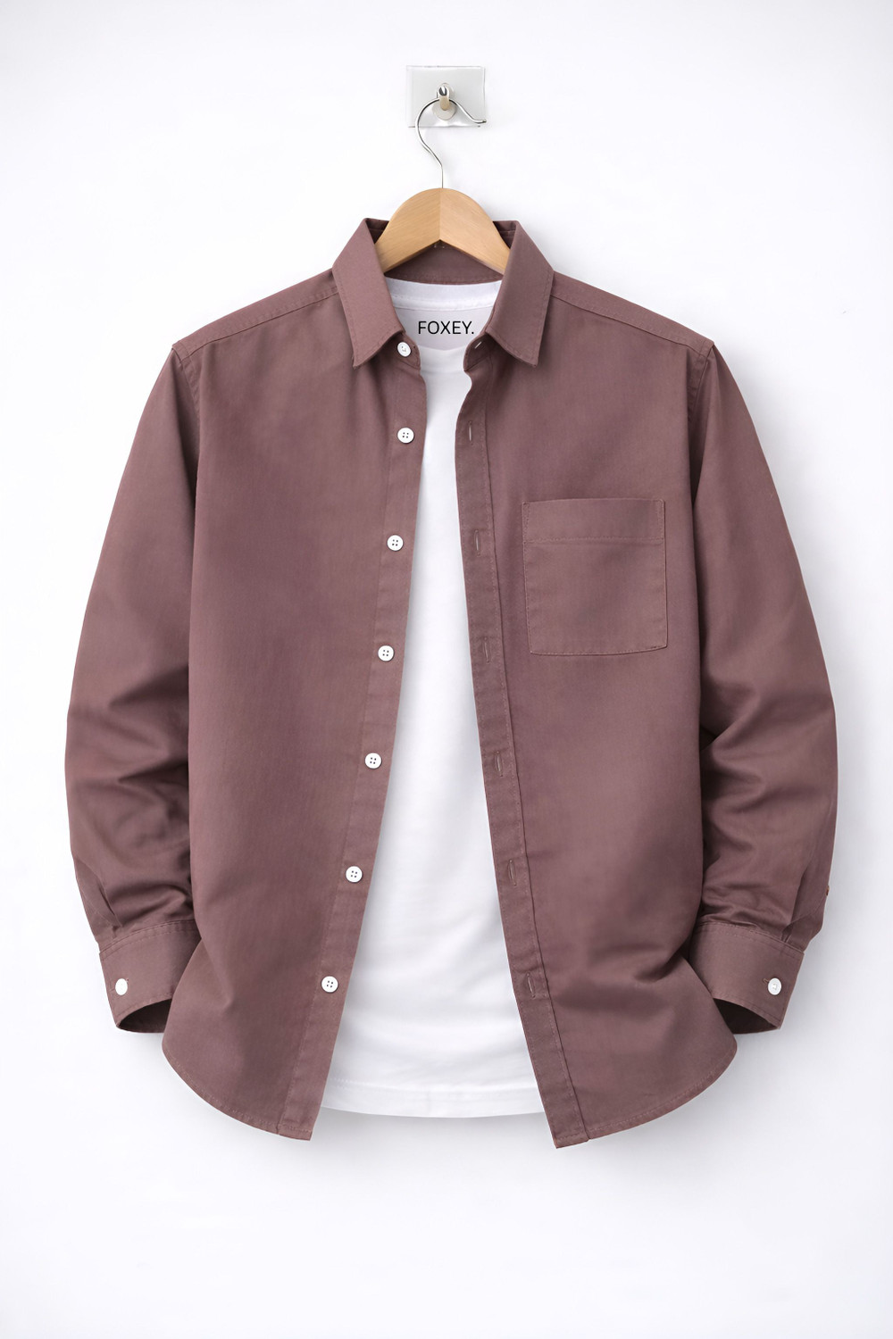 FOXEY Men Brown Casual Shirt - Image 5