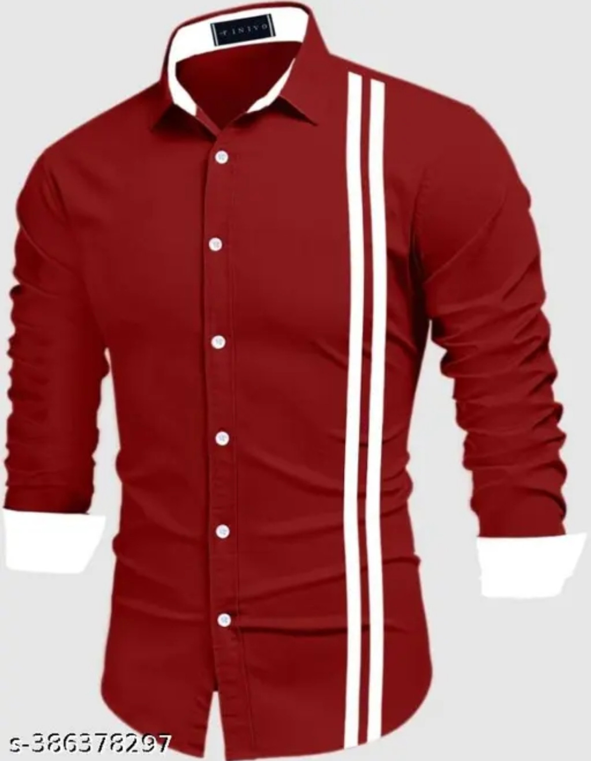 Image of uniquelook Men Regular Fit Printed Casual Shirt