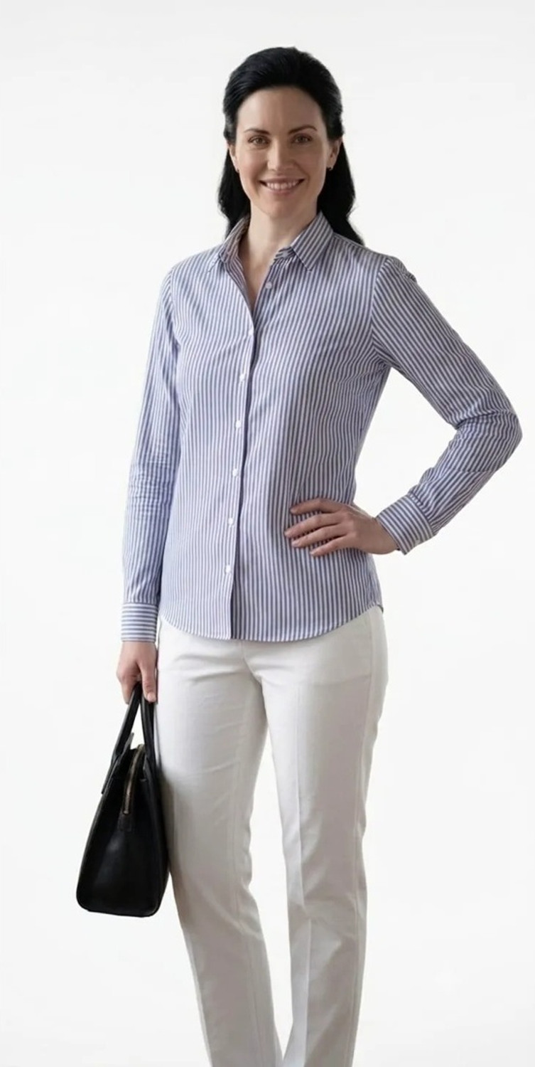 Image of Yuvraj Apparels Women Comfort Fit, Comfort Fit Solid Spread Collar Party Shirt