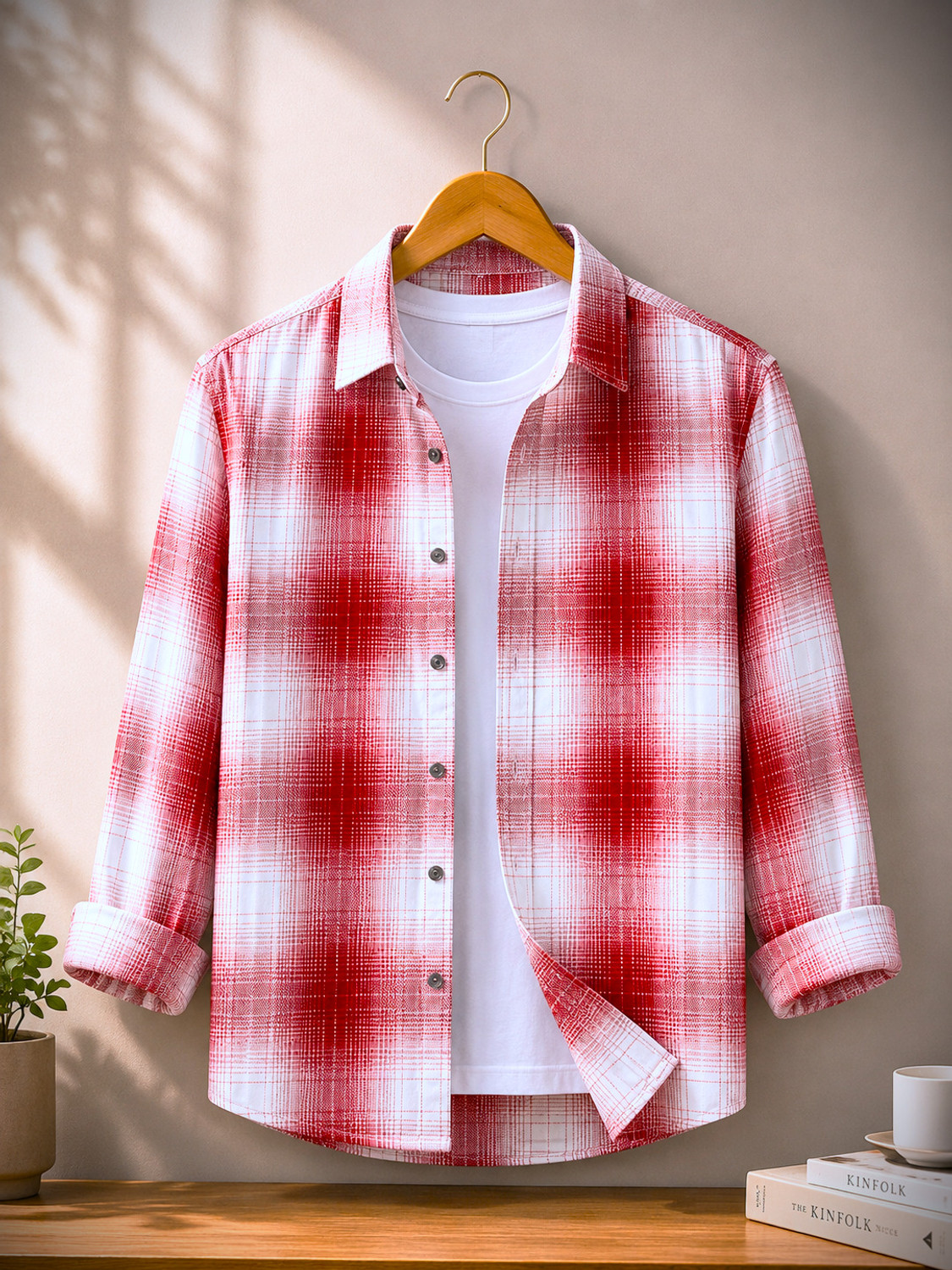 Black Deer Men Checkered Multicolor Shirt - Image 3