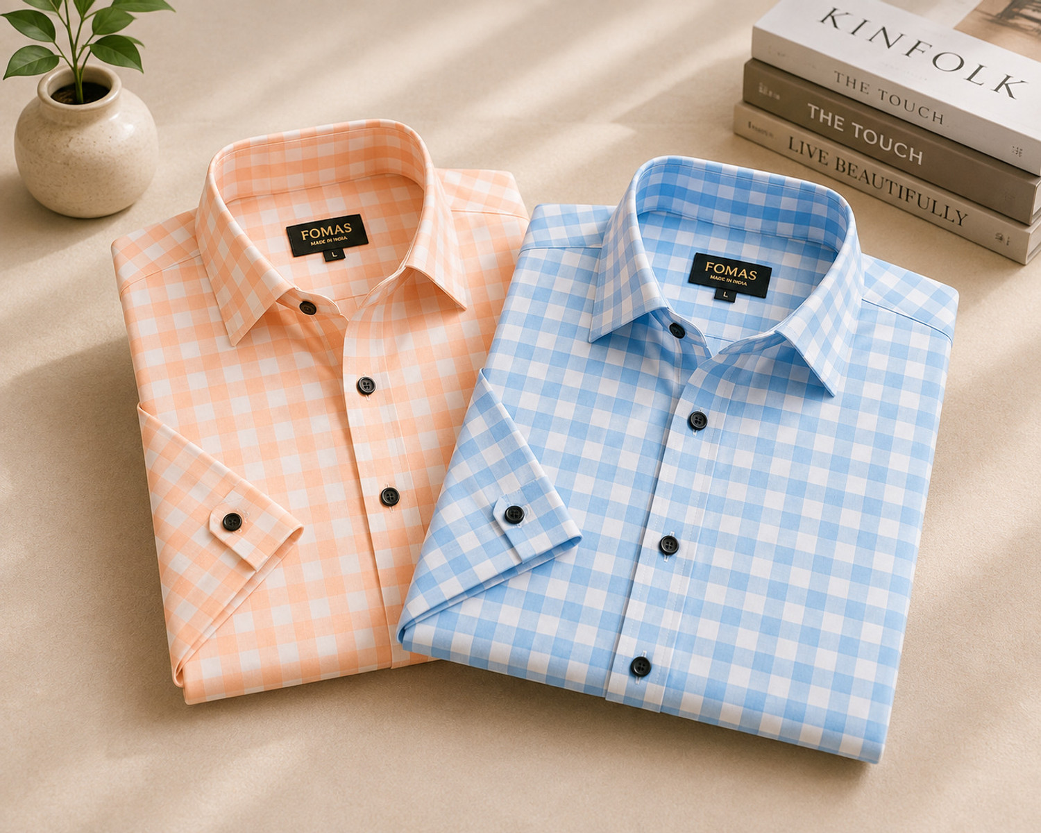 Image of METRONAUT Men Regular Fit Solid Spread Collar Casual Shirt