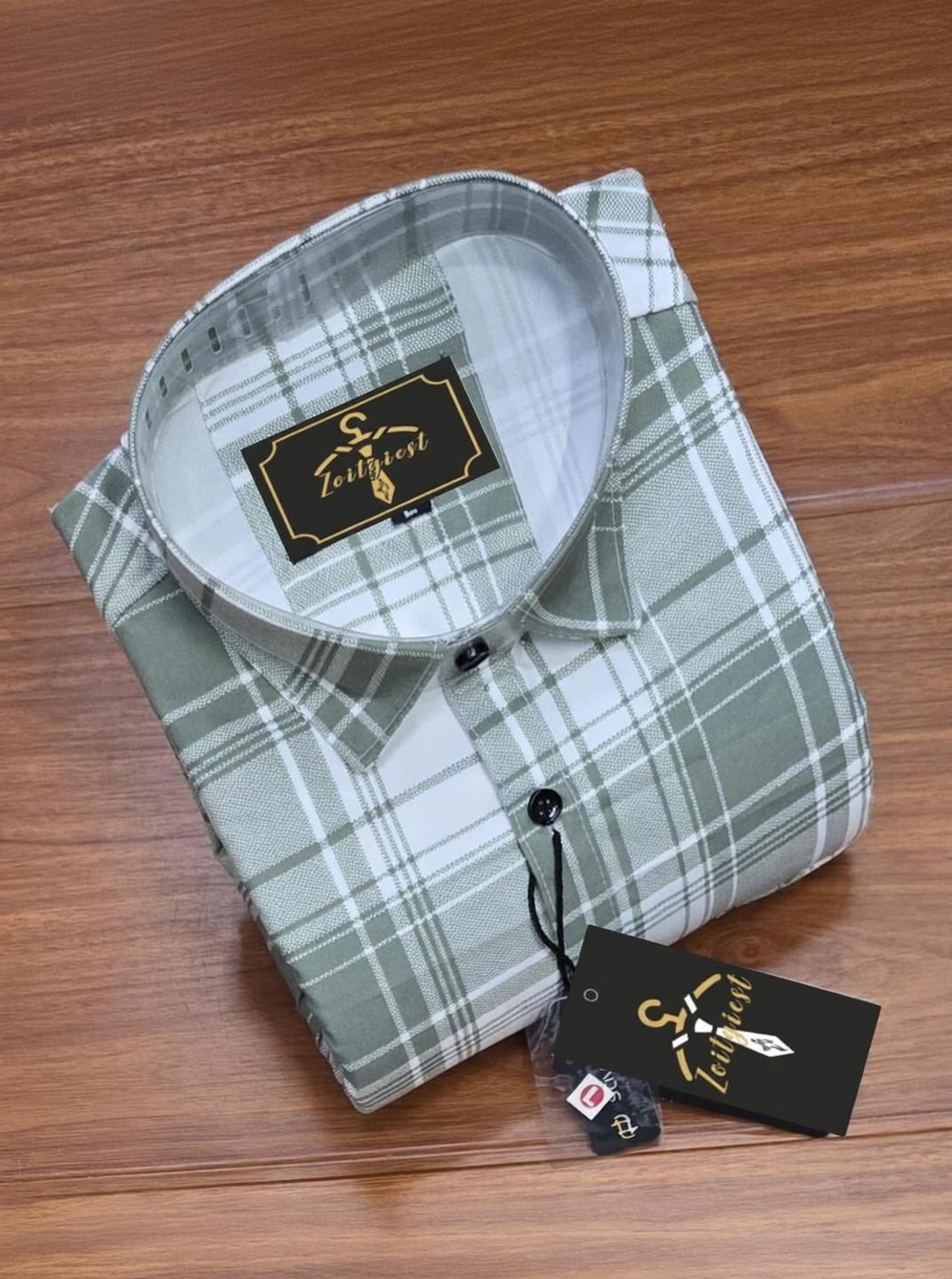 Zoitgiest Men Checkered Casual Shirt - Image 1