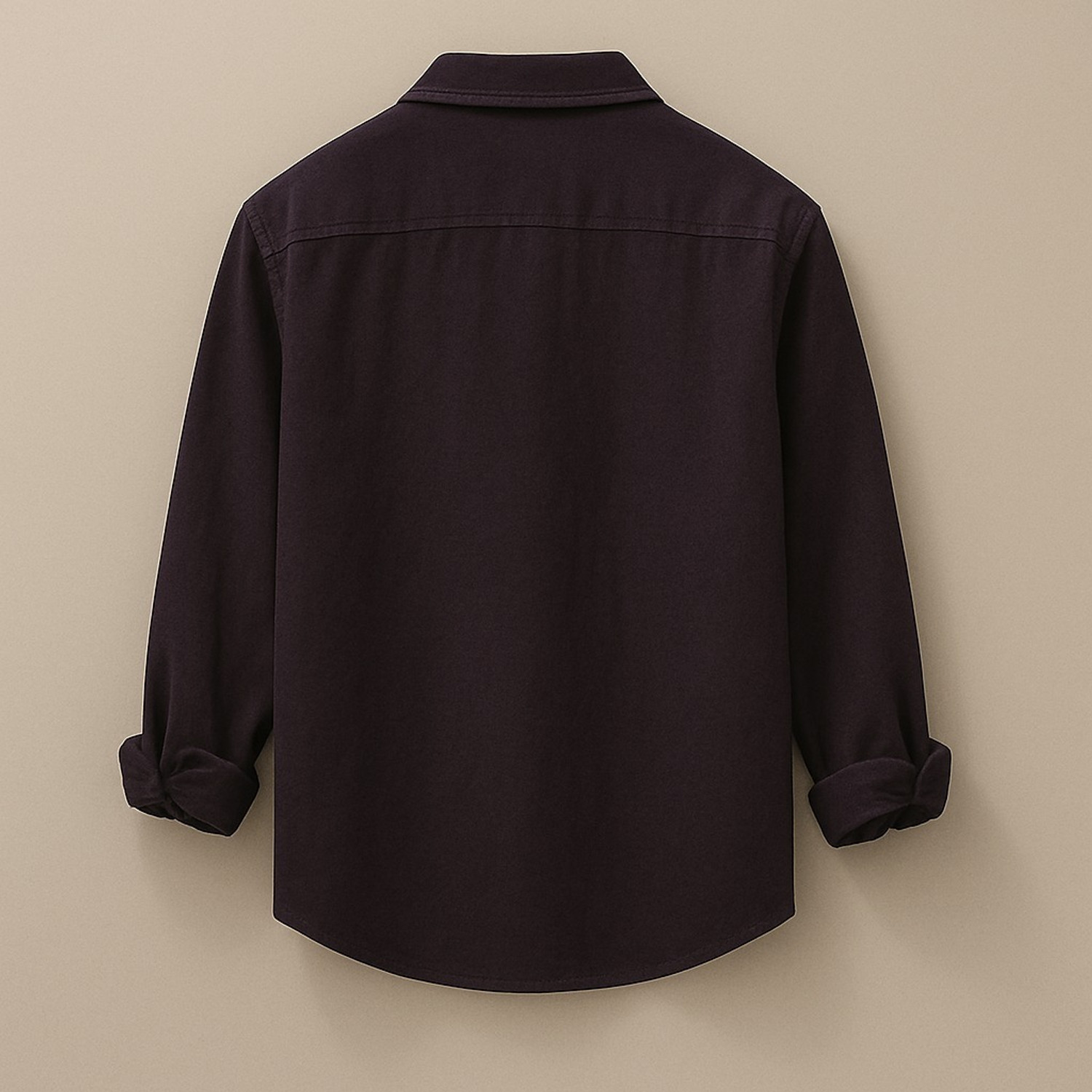 Image of VENUSS Men Regular Fit Solid Spread Collar Casual Shirt