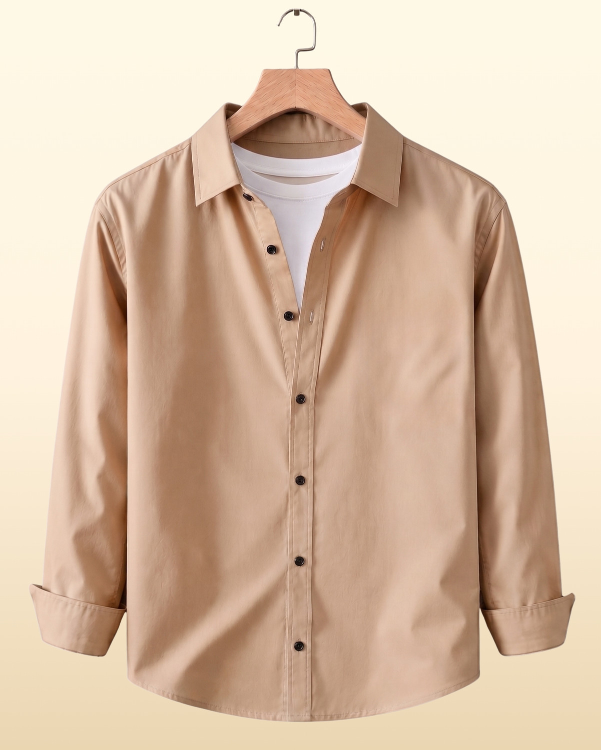 Image of Colix Men Regular Fit Solid Spread Collar Casual Shirt (Pack of 3)