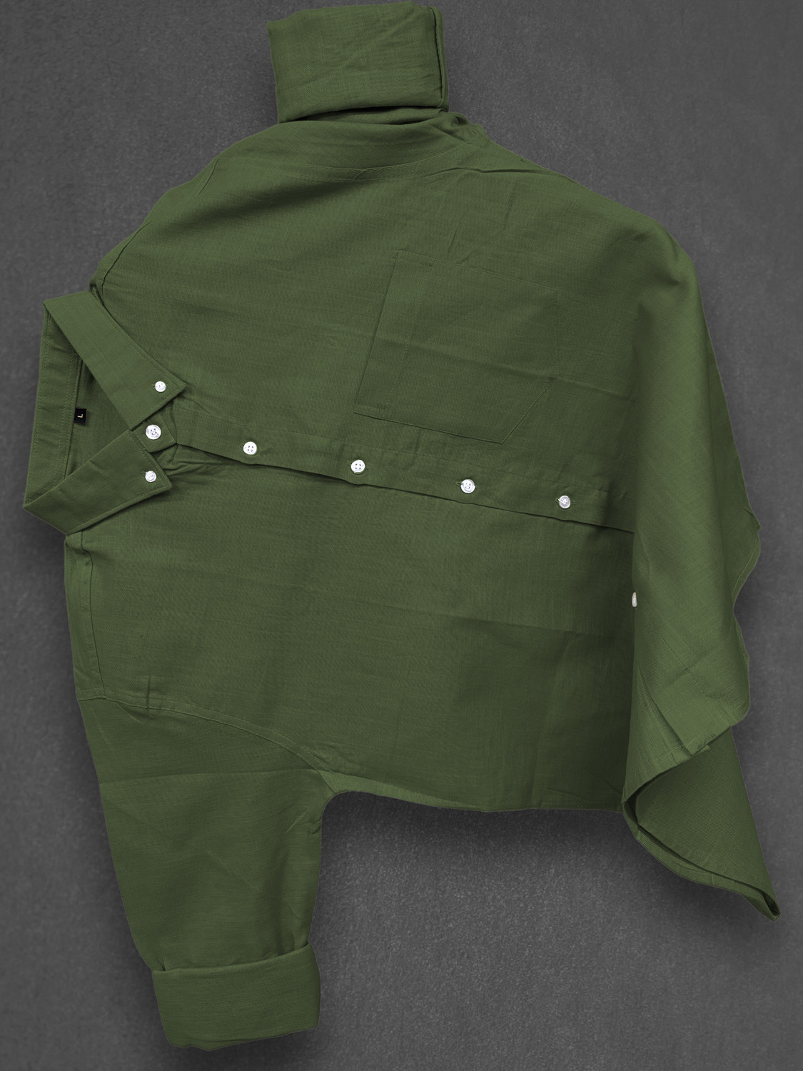 METRONAUT Men Regular Fit Solid Spread Collar Shirt - Image 1