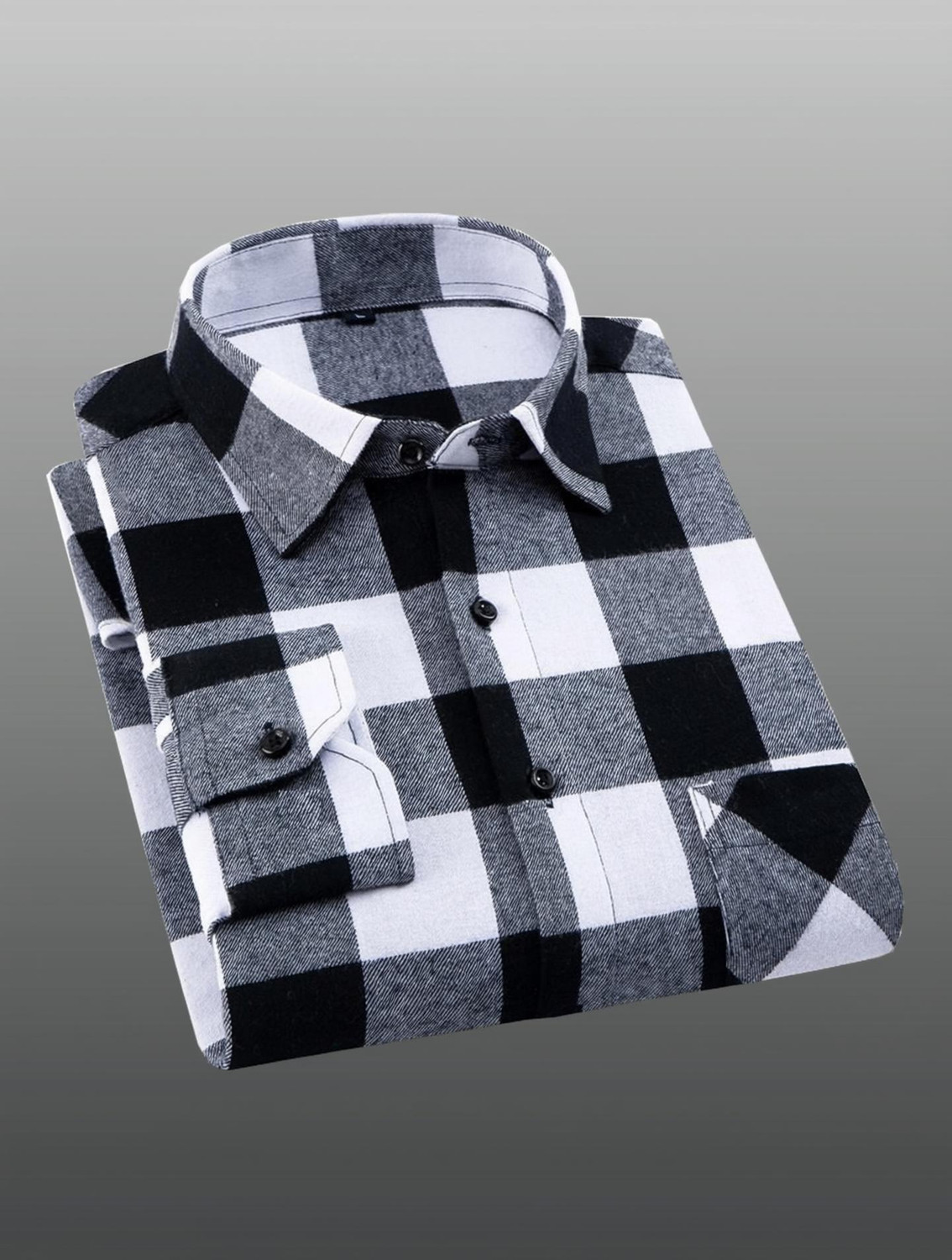 Rehan Trends Men Slim Fit Checkered Shirt - Image 1