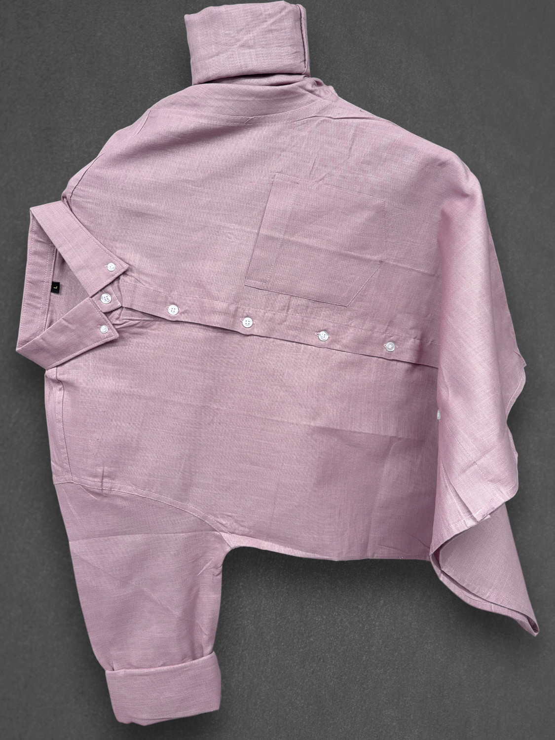 Image of METRONAUT Men Regular Fit Solid Spread Collar Casual Shirt