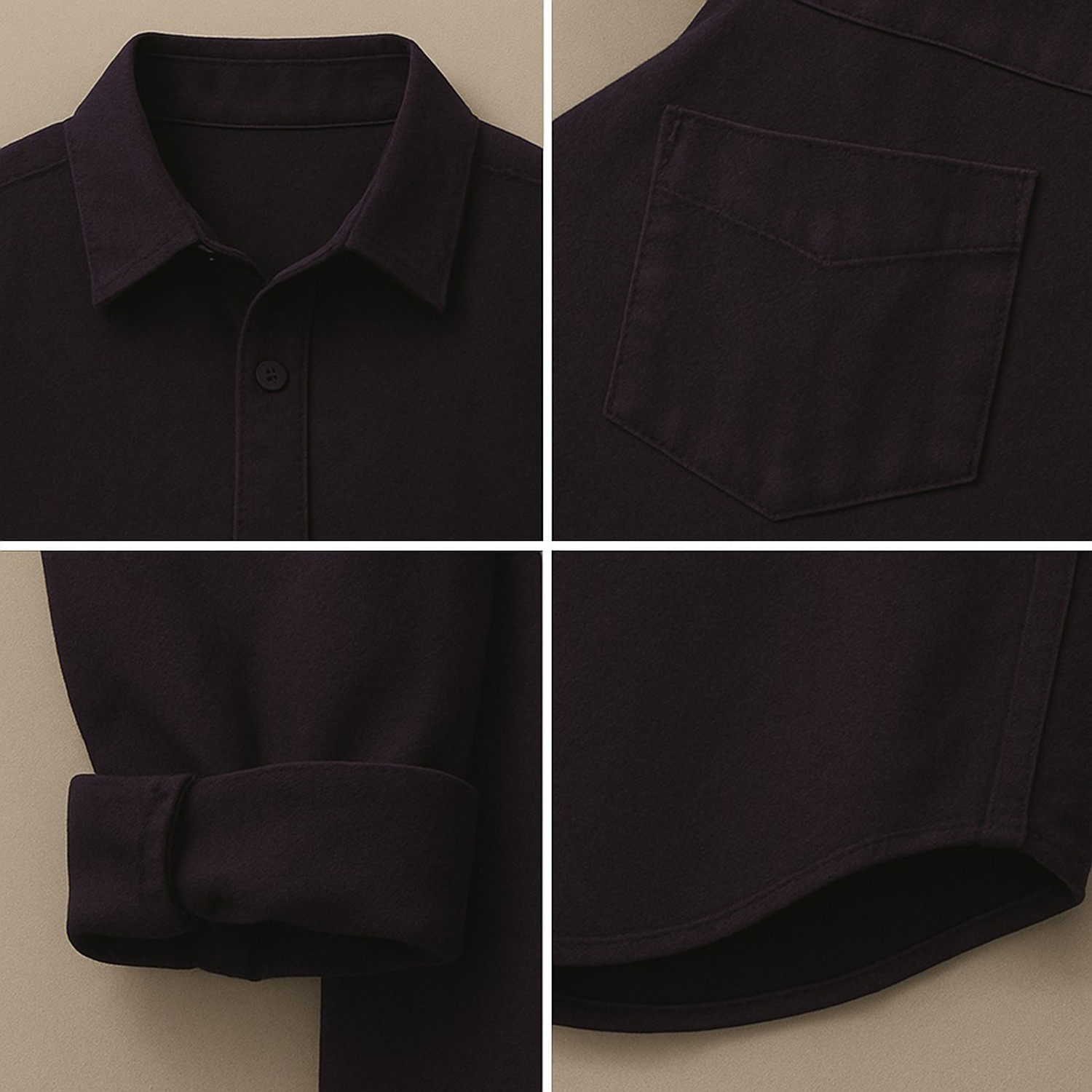 Image of VENUSS Men Regular Fit Solid Spread Collar Casual Shirt