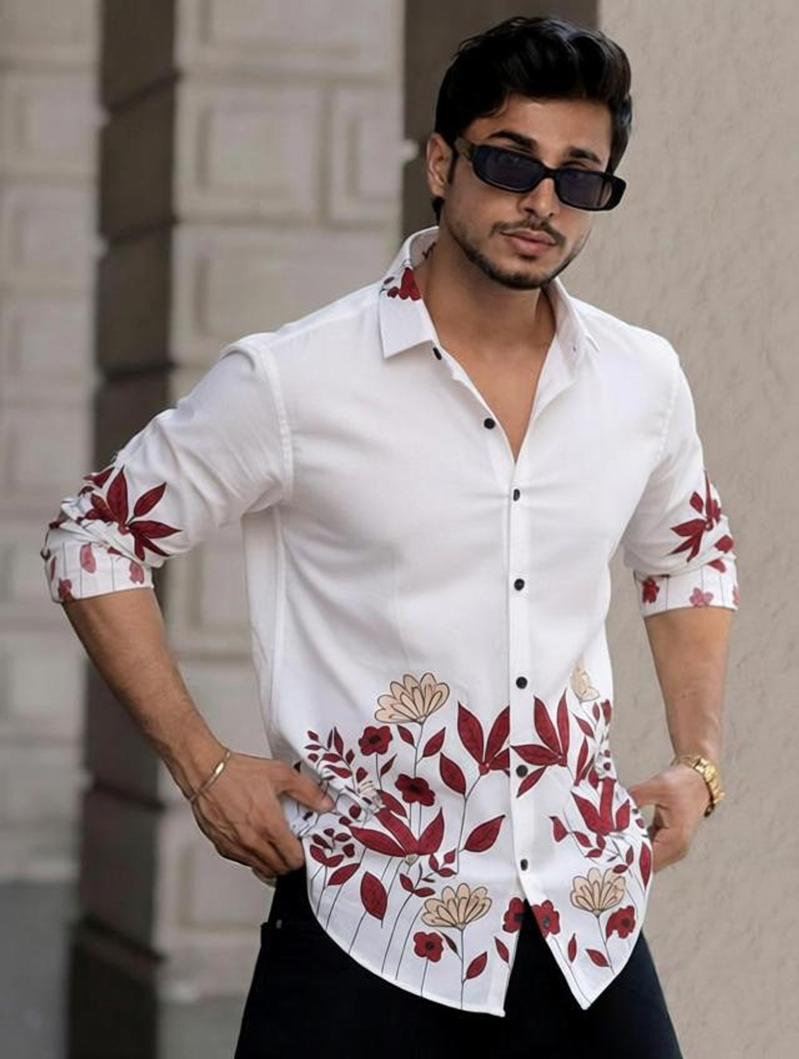 ZONANZA Men Multicolor Printed Shirt - Image 6