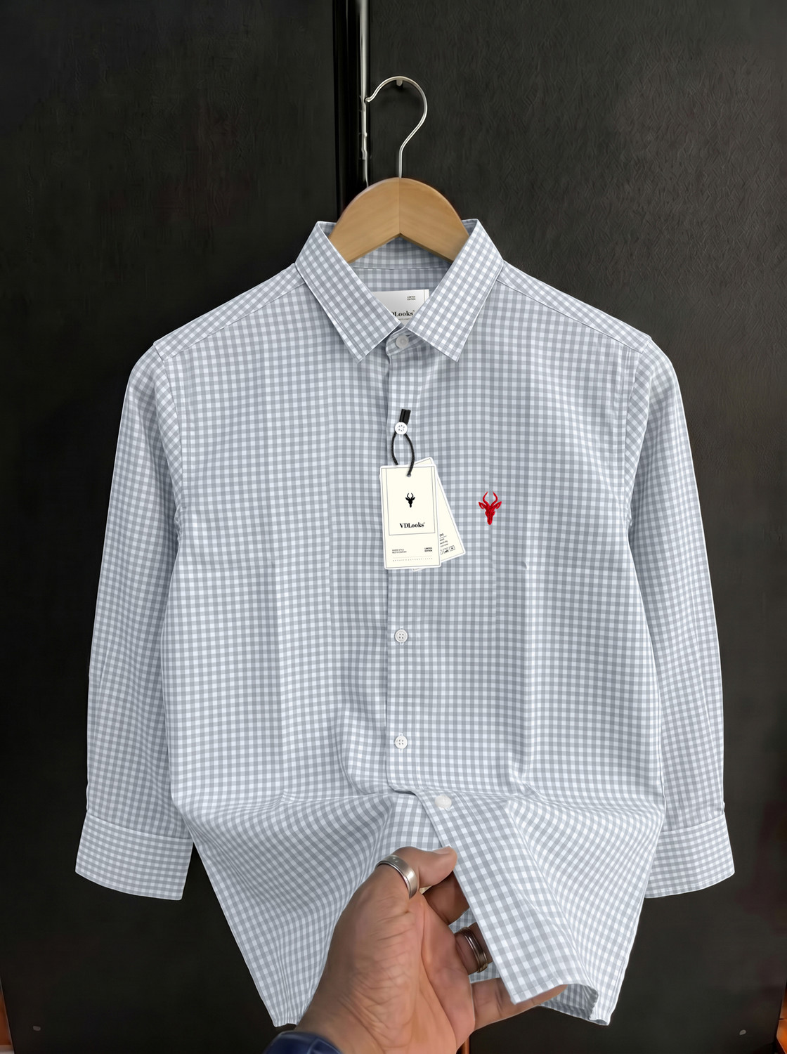 Image of RADHIKA FASHION HOUSE Men Regular Fit Striped Curved Collar Casual Shirt