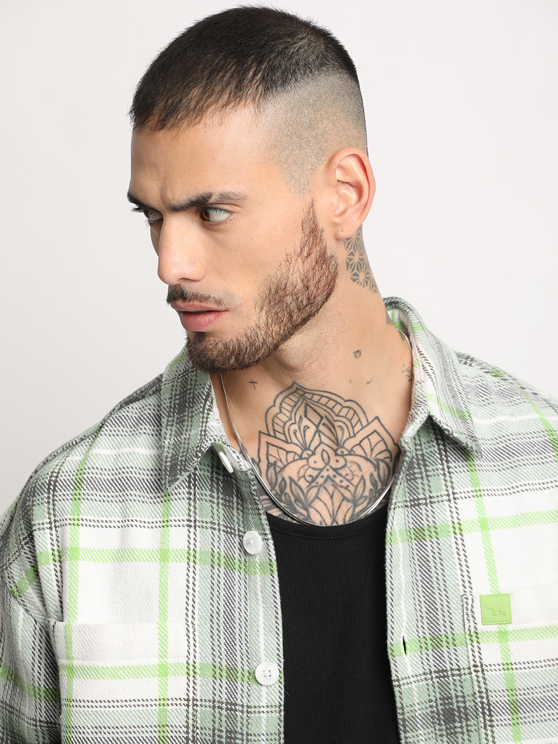 THE BEAR HOUSE Men Checkered Casual Multicolor Shirt - Image 6